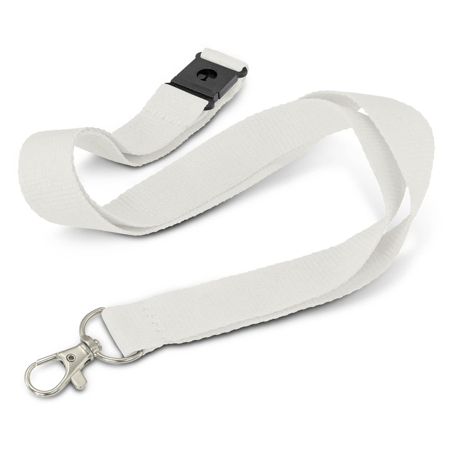 Glow in the Dark Logo Lanyard - 118533 Image White