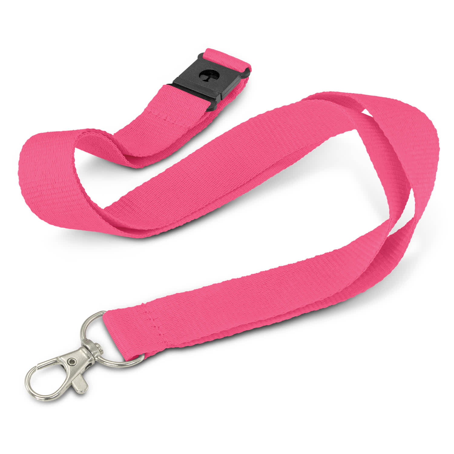 Glow in the Dark Logo Lanyard - 118533 Image Pink