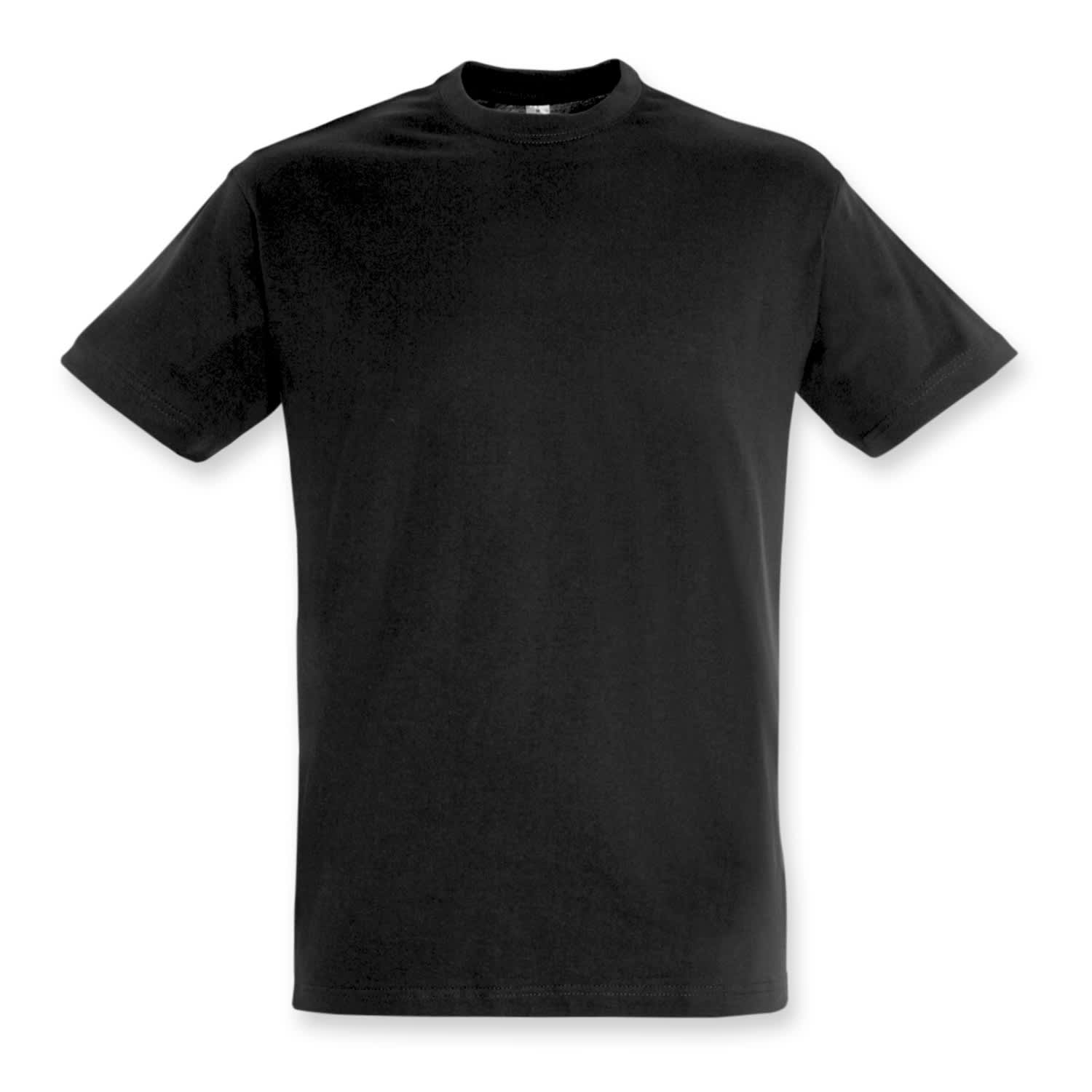 SOLS Regent Adult T-Shirt - 118643 Image Deep Black