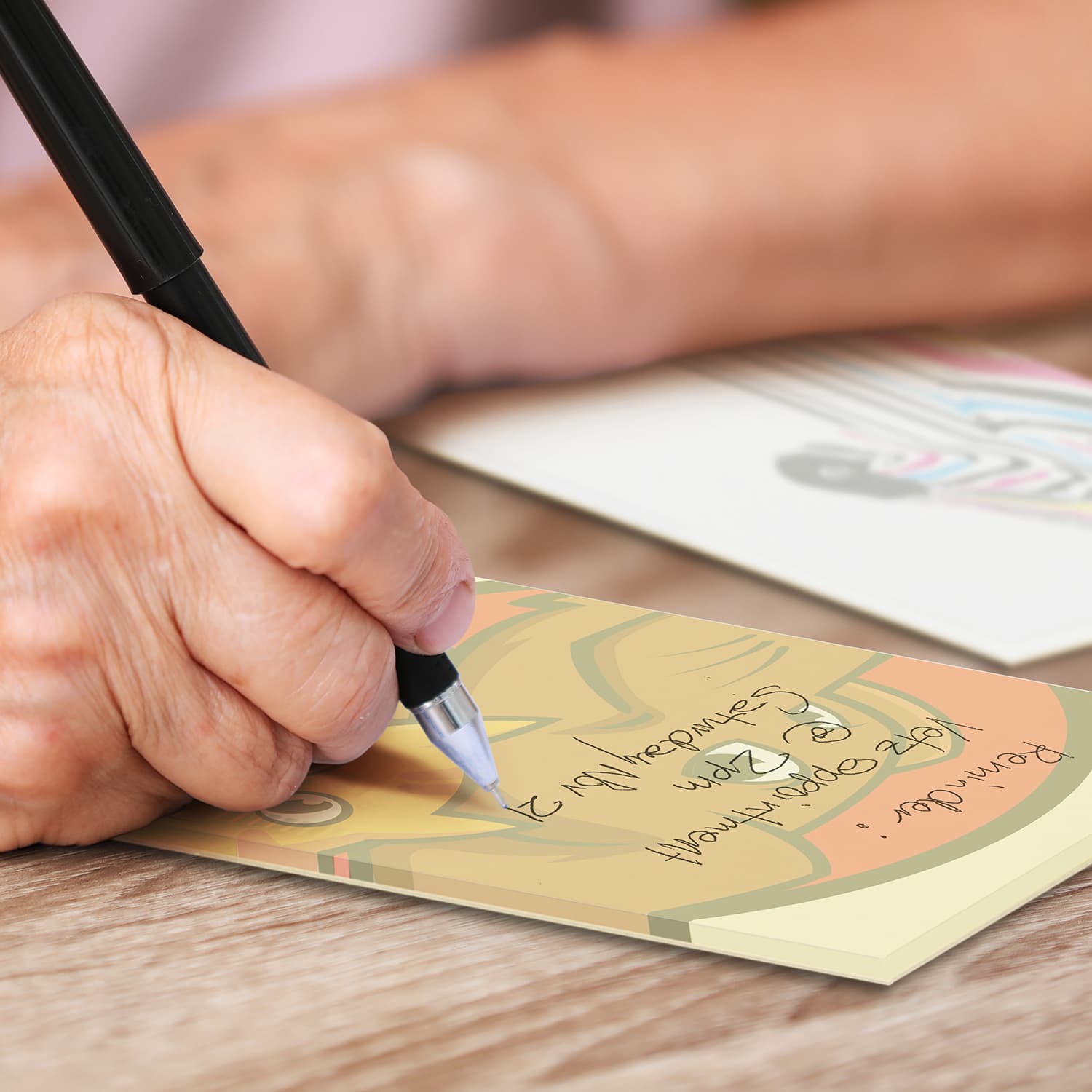 90mm x 160mm Note Pad - Full Colour - 118656 Image 