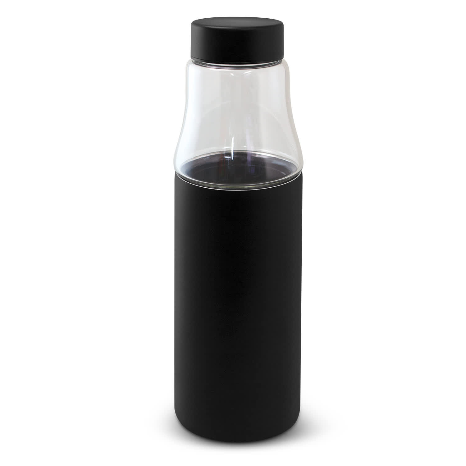 Hybrid Leakproof Glass Vacuum Bottle - 118875 Image Black