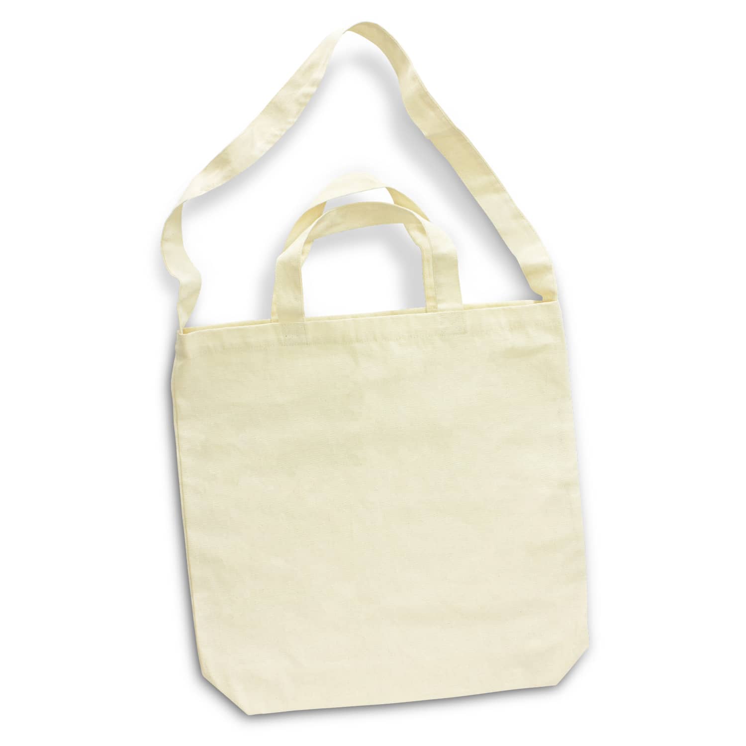 Cotton Shoulder Tote Bag - 119332 Image Natural
