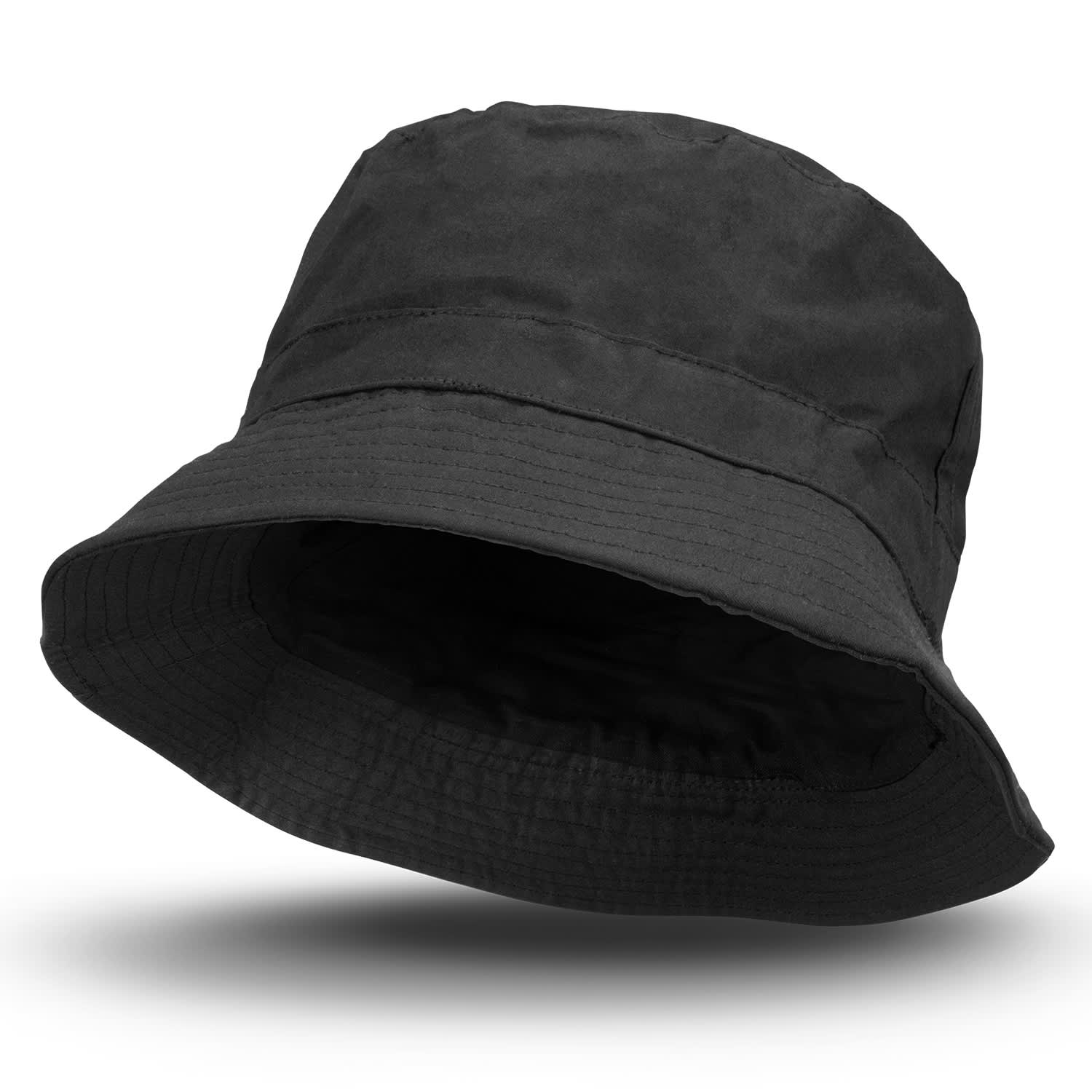 Oilskin Bucket Hat - 119577 Image Black