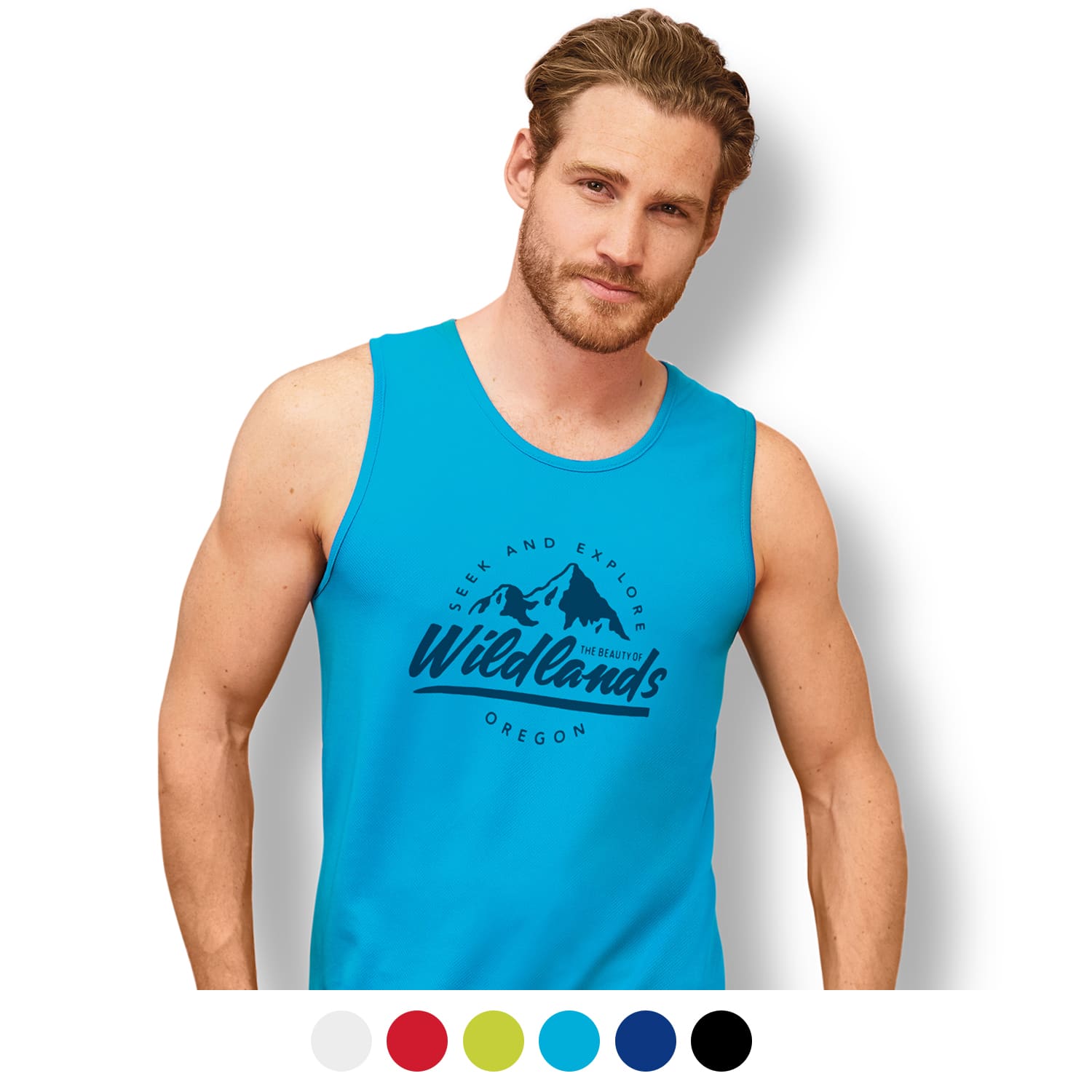 SOLS Sporty Mens Tank Top | Singlet Printing | Branded Singlet