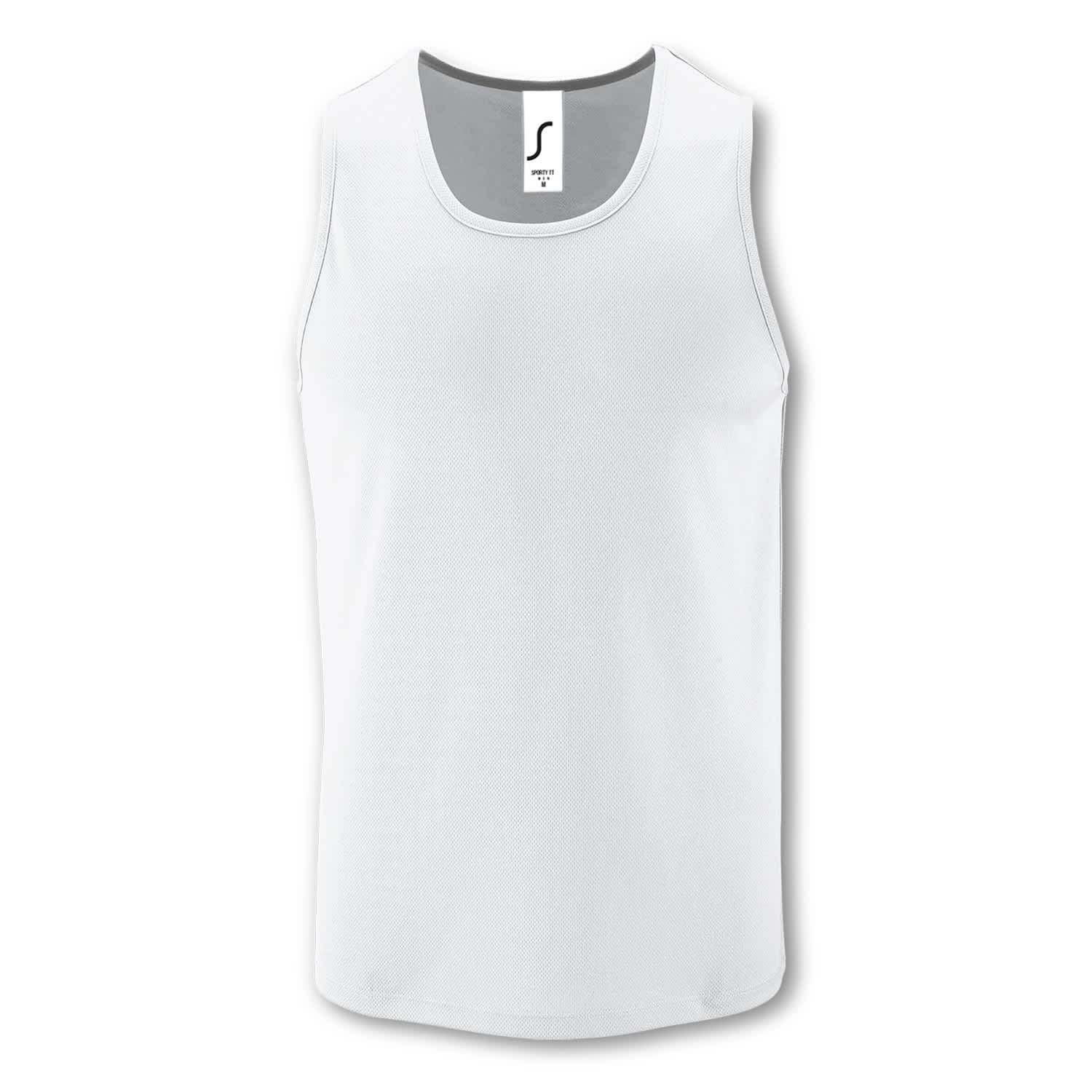 SOLS Sporty Mens Tank Top - 119580 Image White