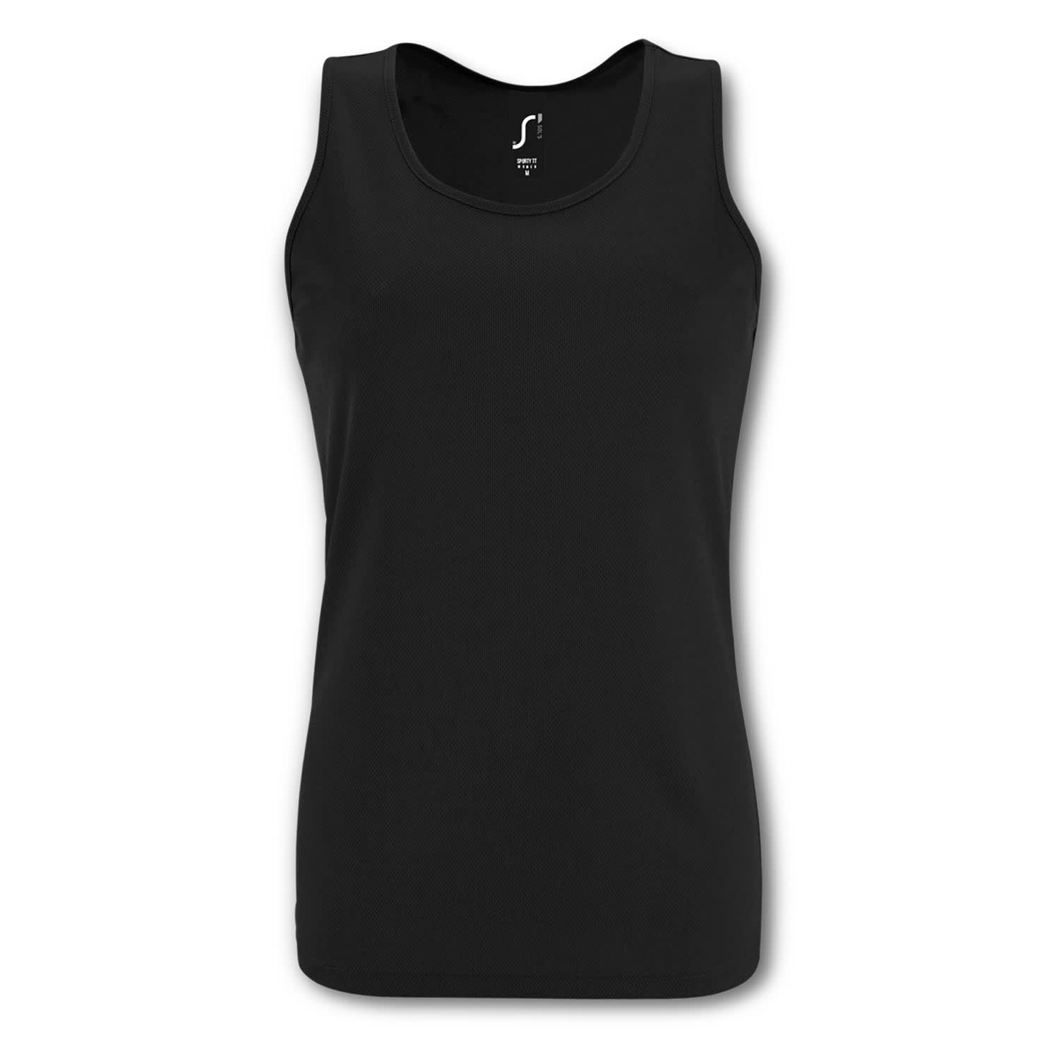 SOLS Sporty Womens Tank Top - 119581 Image Black