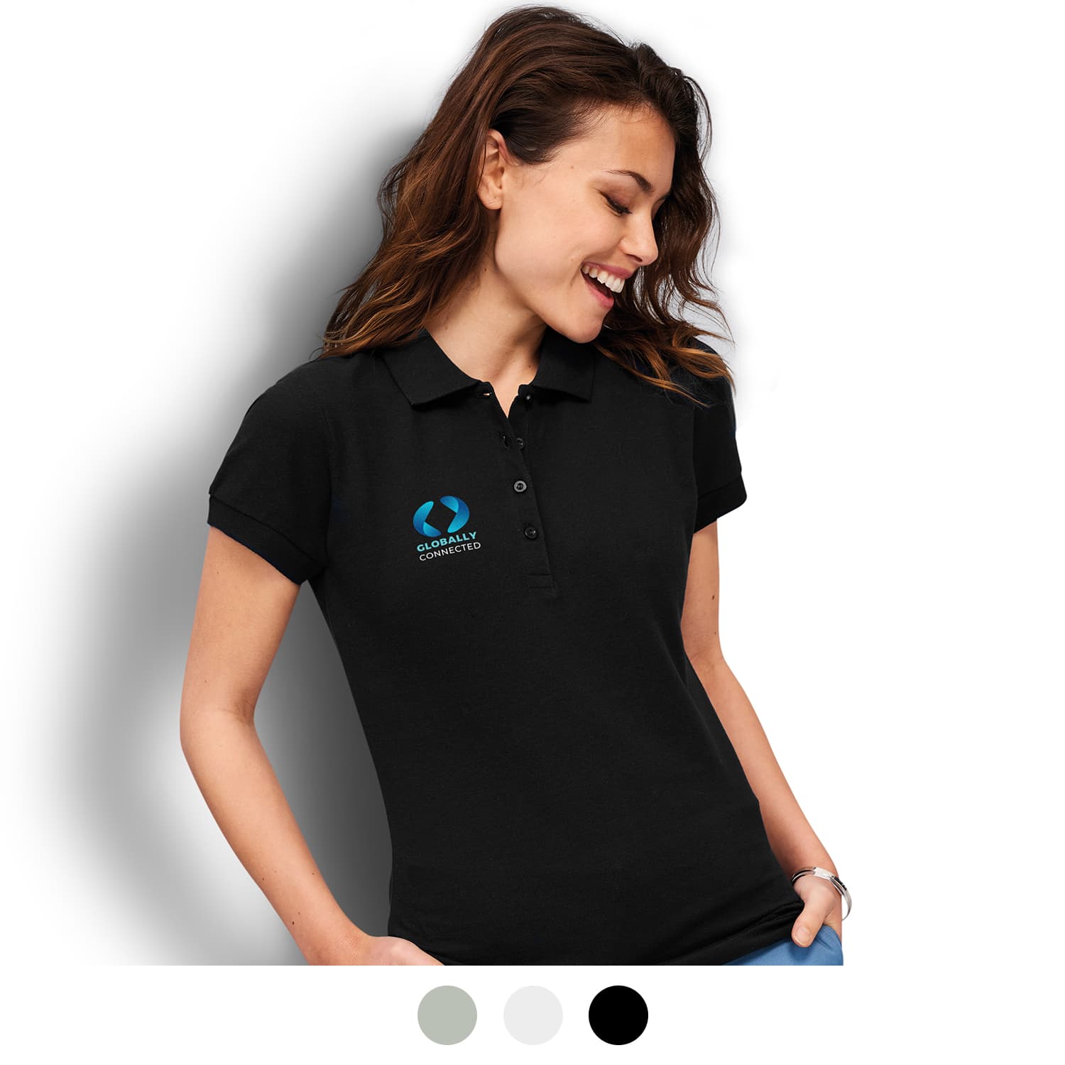 SOLS Passion Womens Polo | Custom Colour Polo Shirts | Custom Polyester Polo Shirts