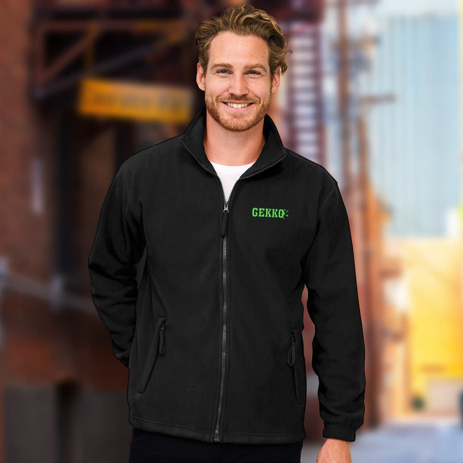 SOLS North Men's Fleece Jacket - 120000 Image 