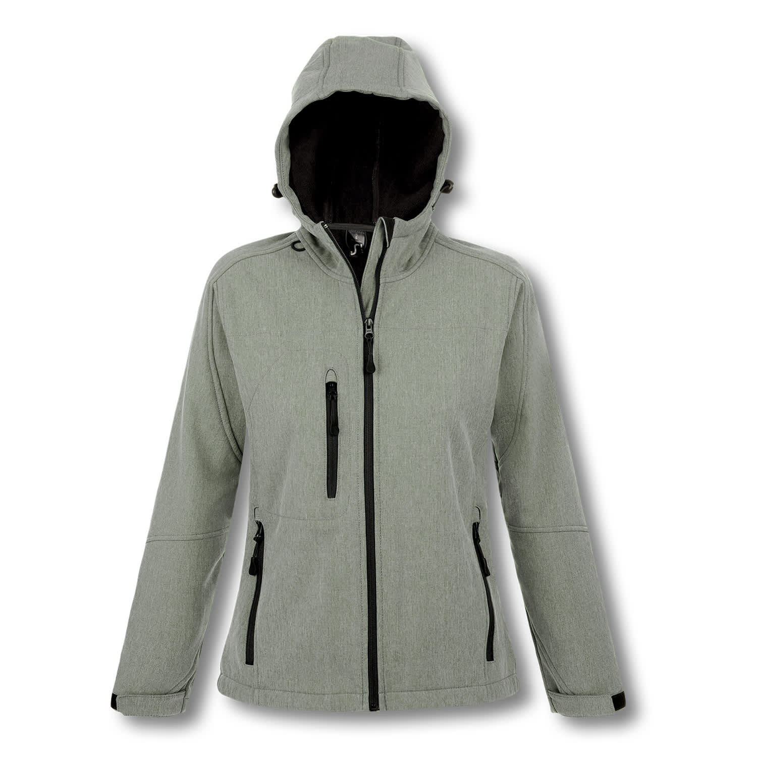 SOLS Replay Women's Softshell Jacket - 120007 Image Grey Melange