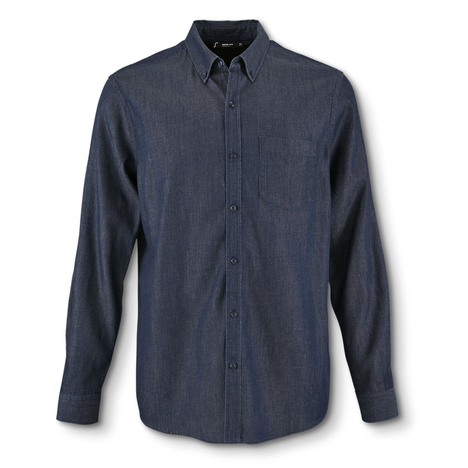 SOLS Barry Men's Denim Shirt - 120010 Image 