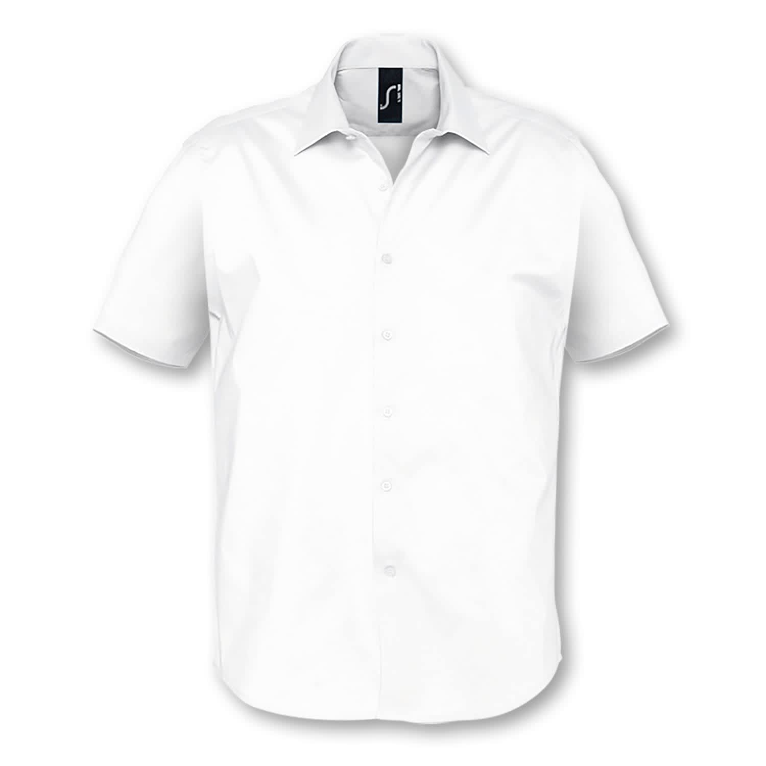 SOLS Broadway Short Sleeve Shirt - 120012 Image White