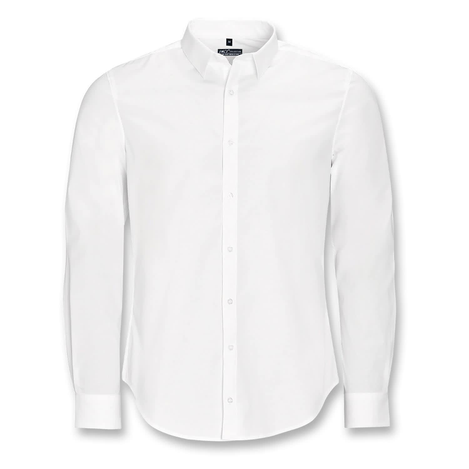 SOLS Blake Men's Long Sleeve Shirt - 120014 Image White
