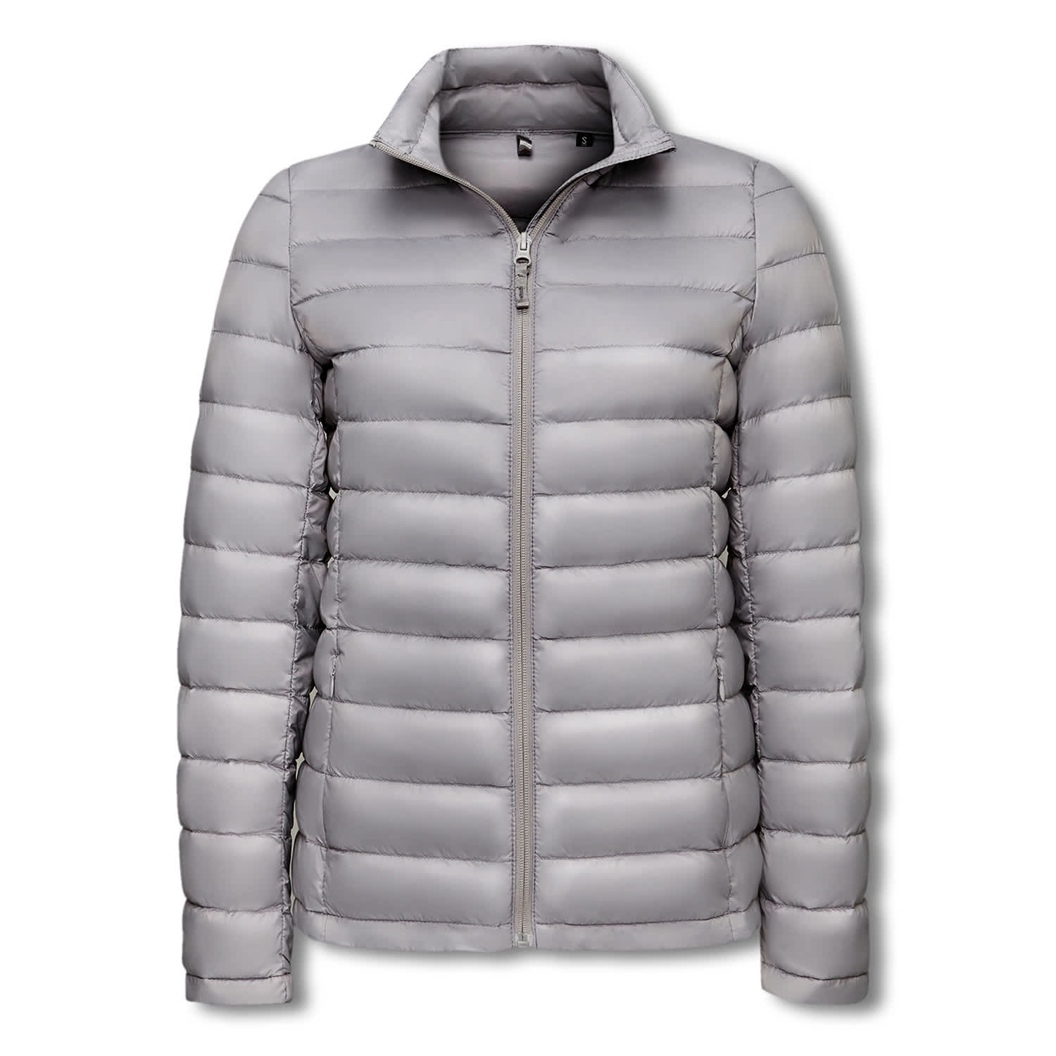 SOLS Wilson Women's Puffer Jacket - 120017 Image Silver