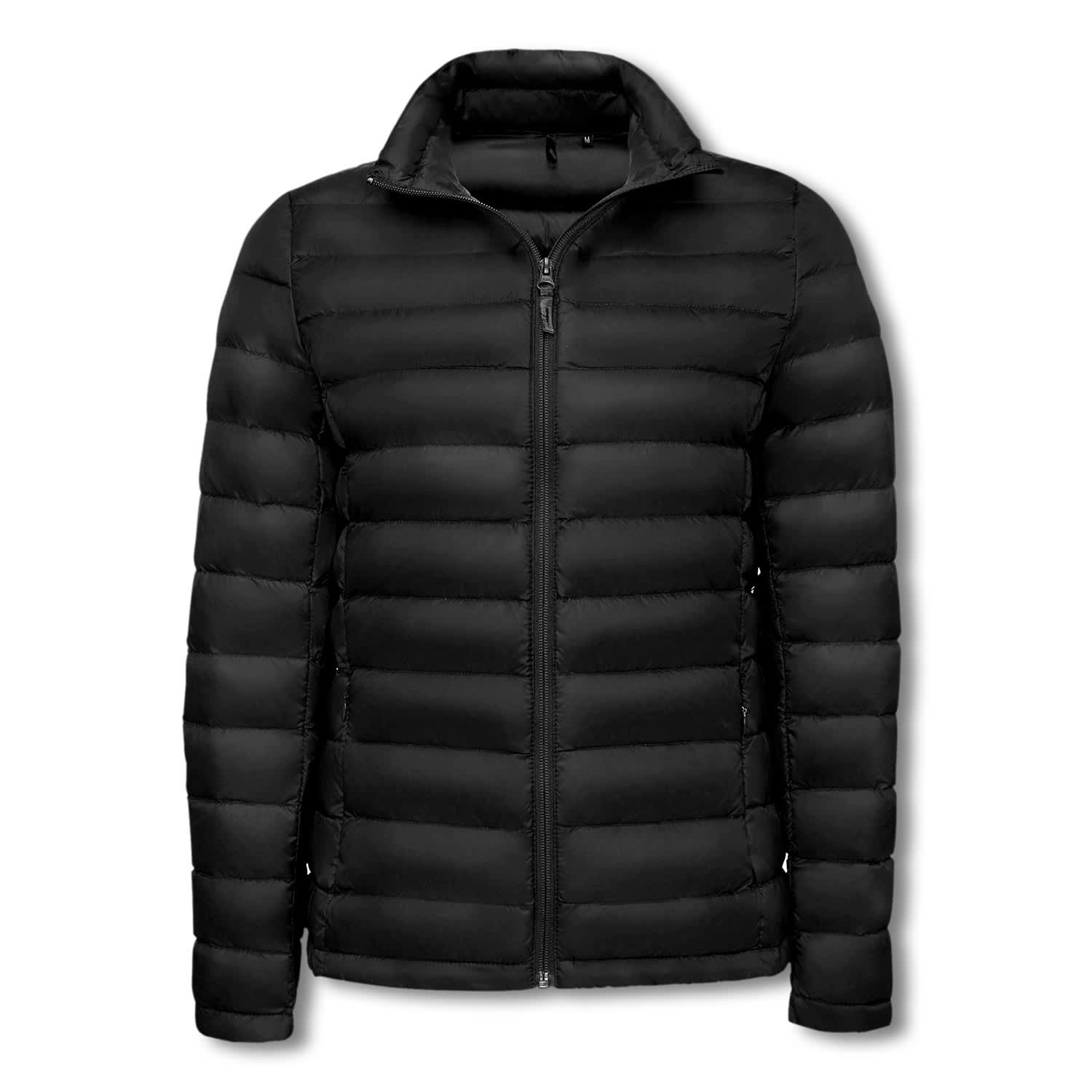 SOLS Wilson Women's Puffer Jacket - 120017 Image Black