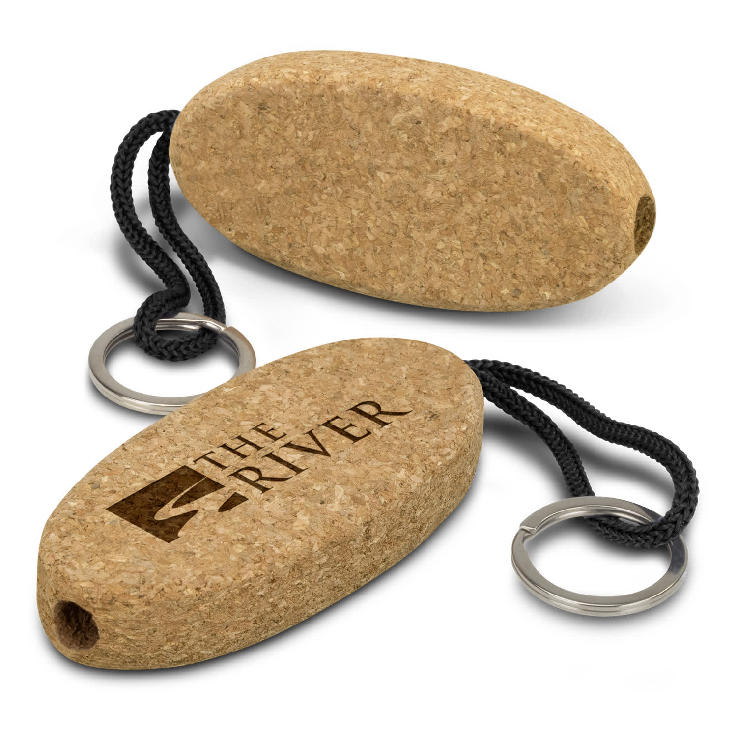 Cork Floating Key Ring | Customise Key Ring | Personalised Key Ring