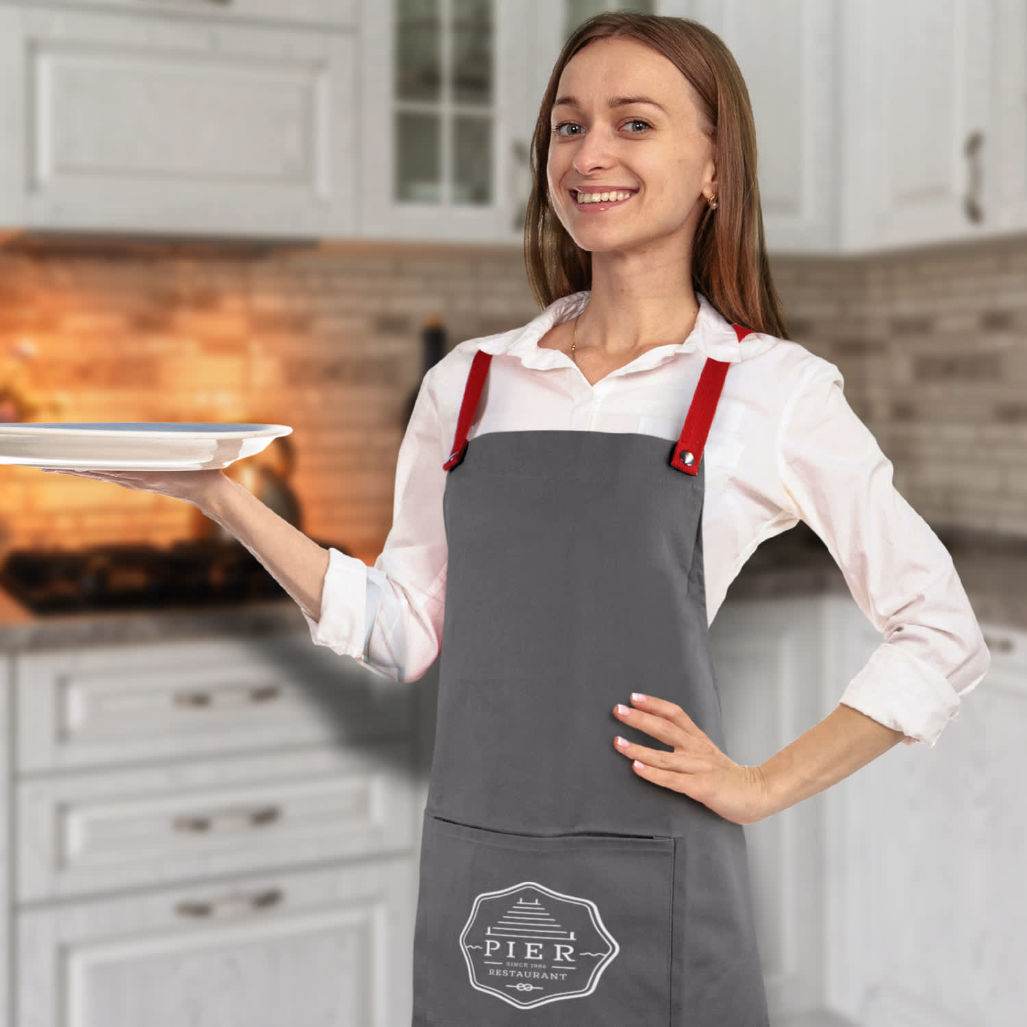 Cuisine Bib Apron - Mix and Match - 120089 Image