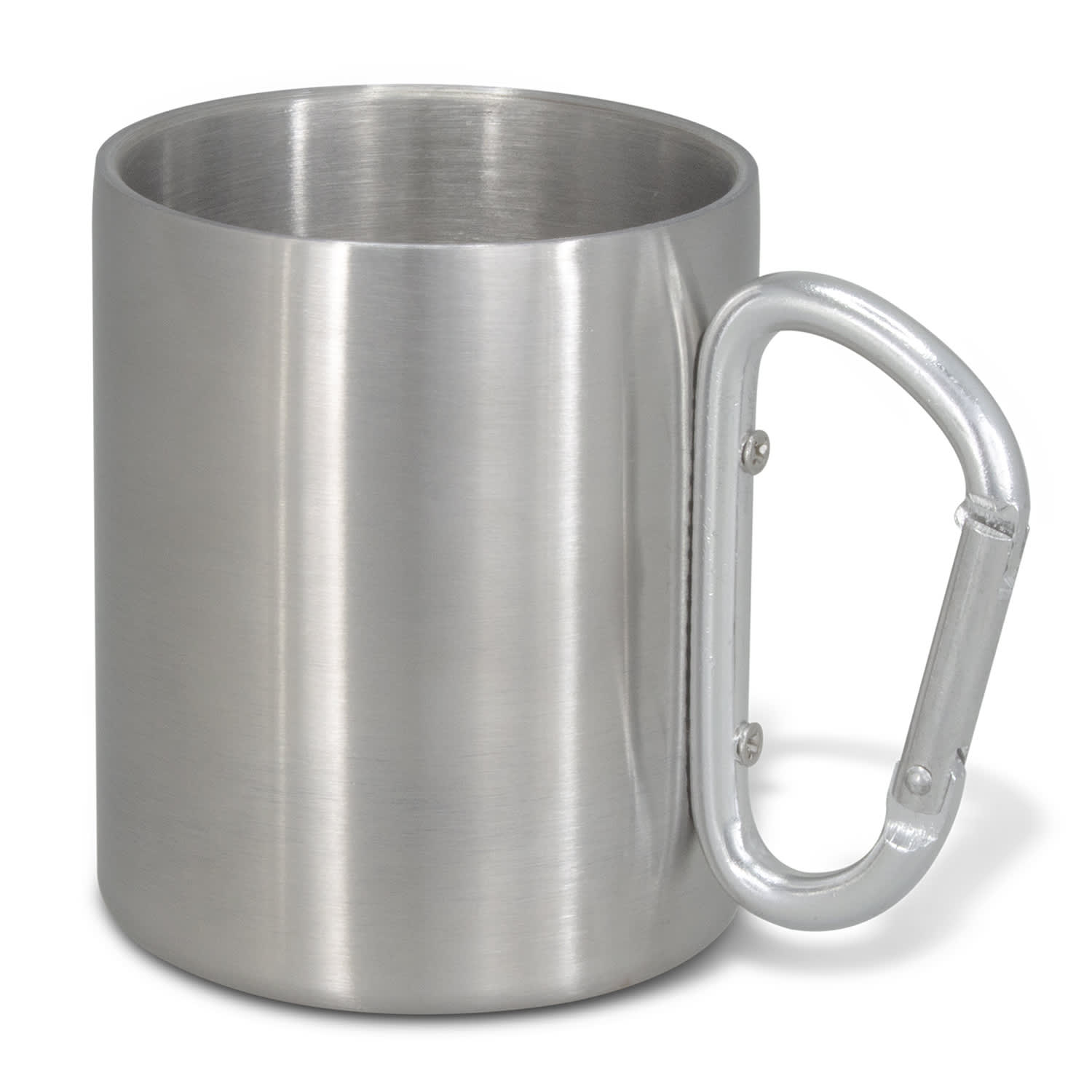 Carabiner Coffee Mug - 120238 Image Silver