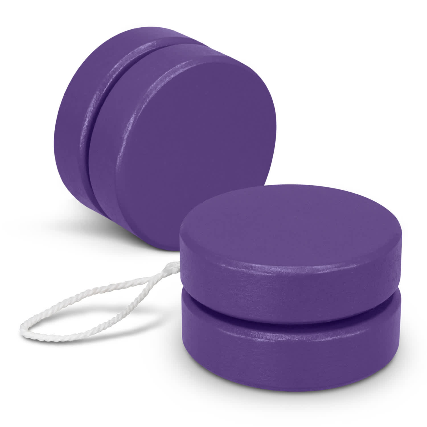 Jester Wooden Yoyo - 120244 Image Purple