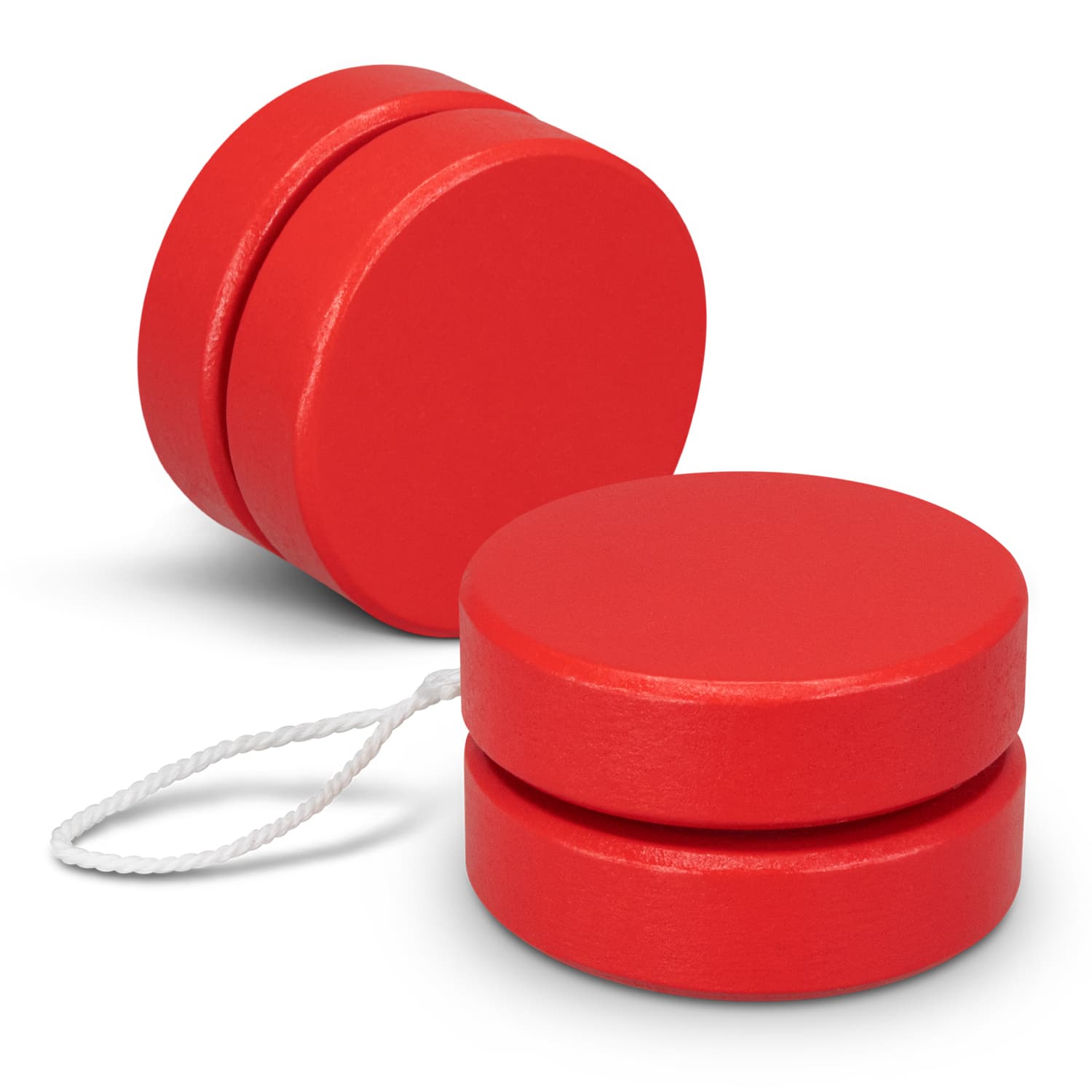 Jester Wooden Yoyo - 120244 Image Red