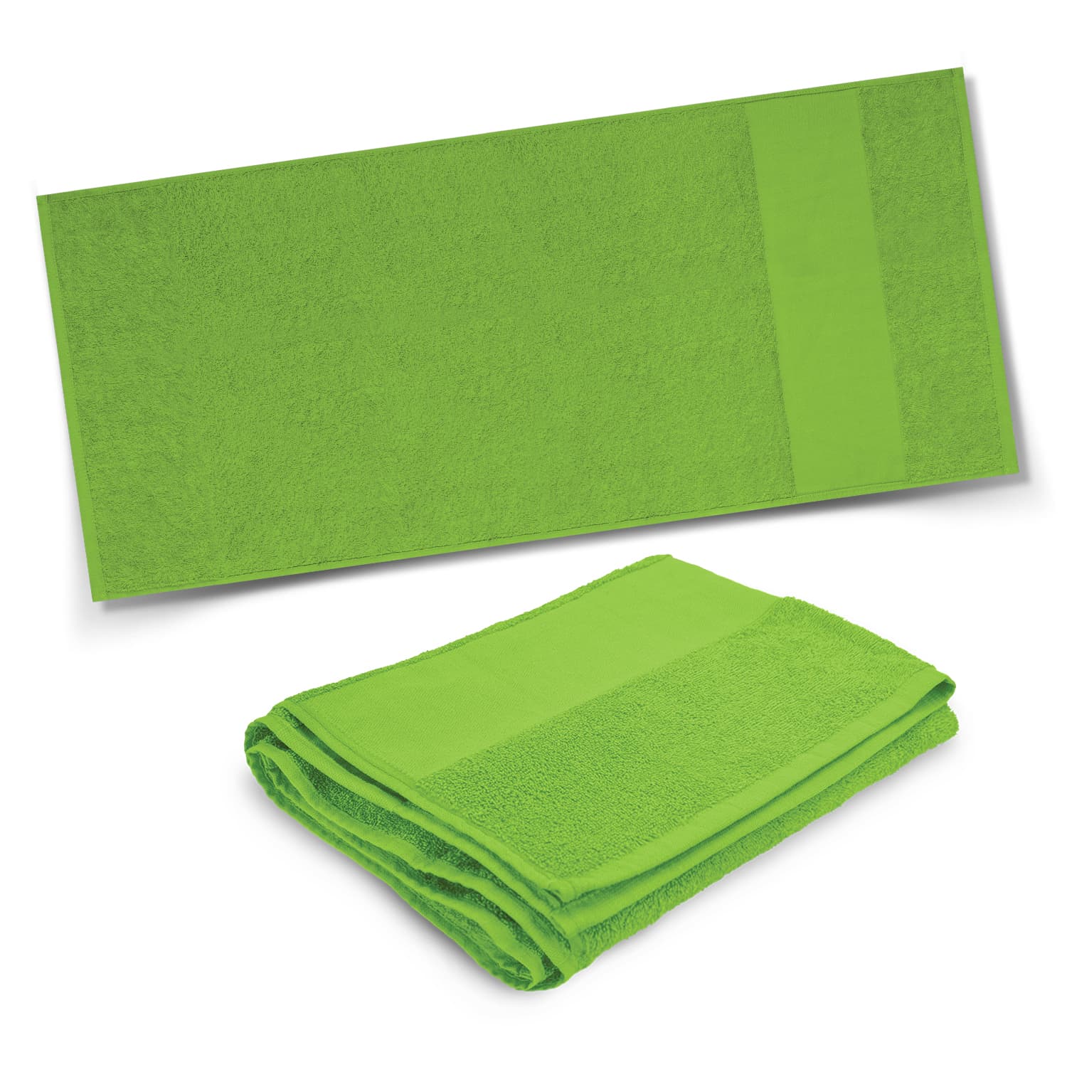 Marina Terry Towel - 120246 Image Bright Green