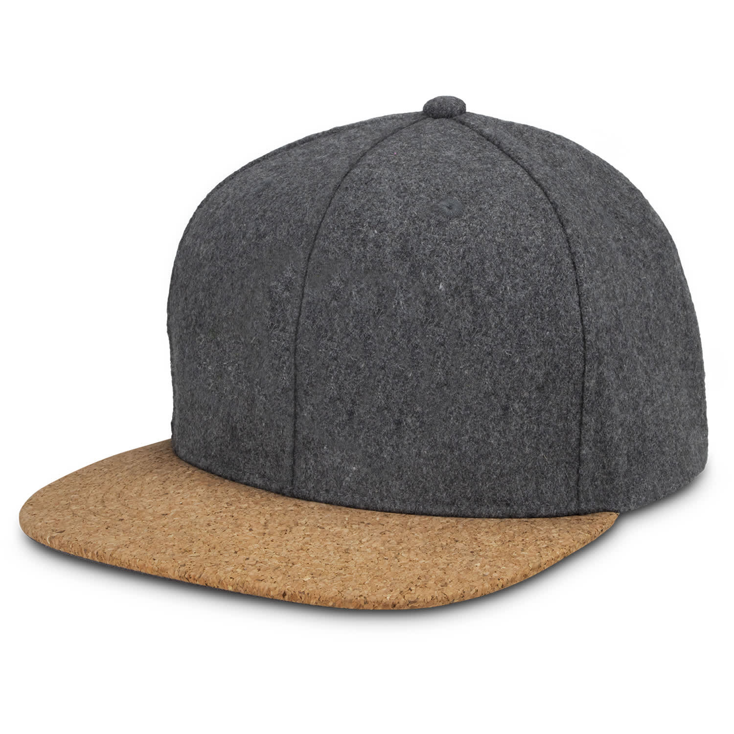 Anchor Flat Peak Cap - 120390 Image Charcoal