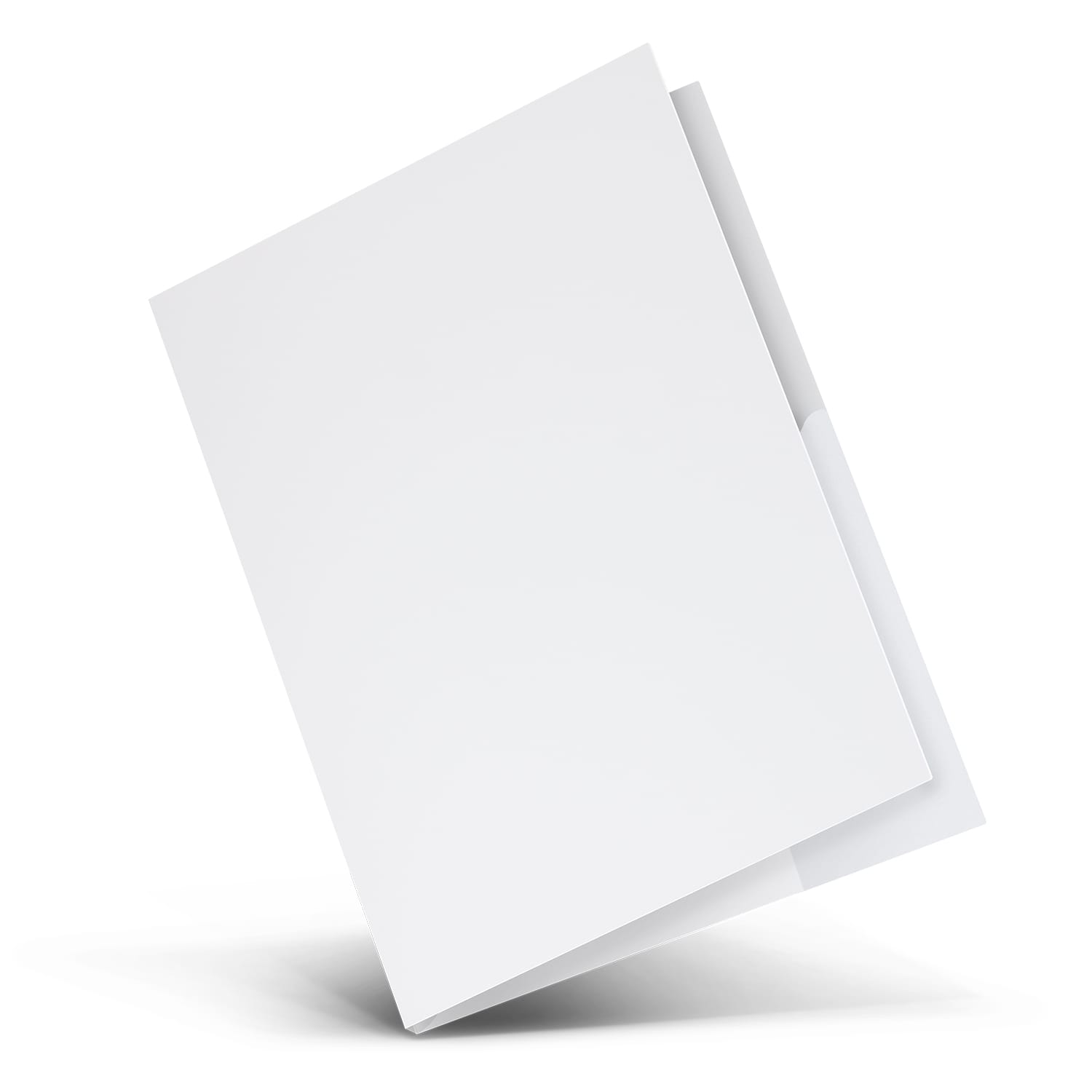 A4 Presentation Folder with Spine - 120423 Image White