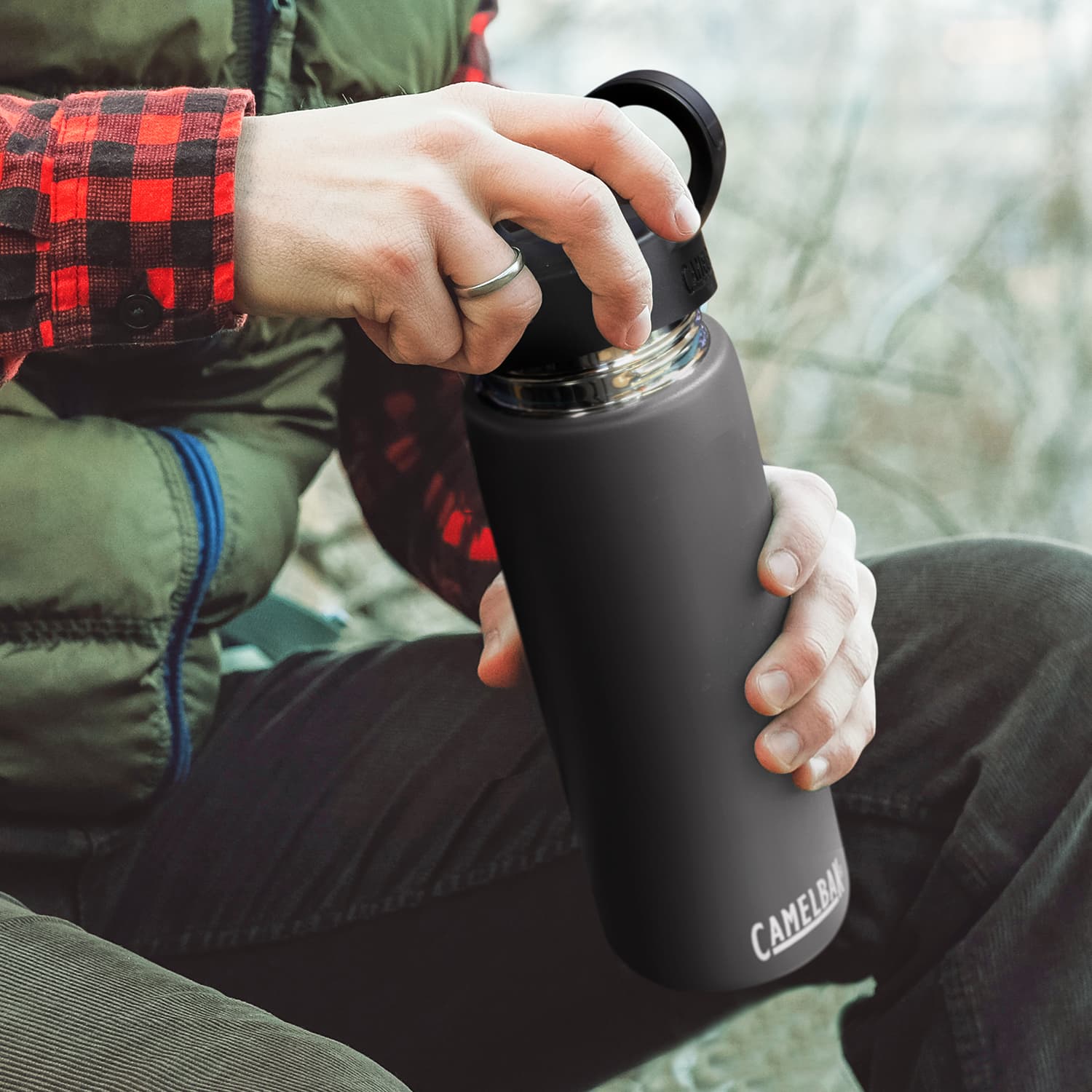 CamelBak Carry Cap Vacuum Bottle - 600ml - 120619 Image 