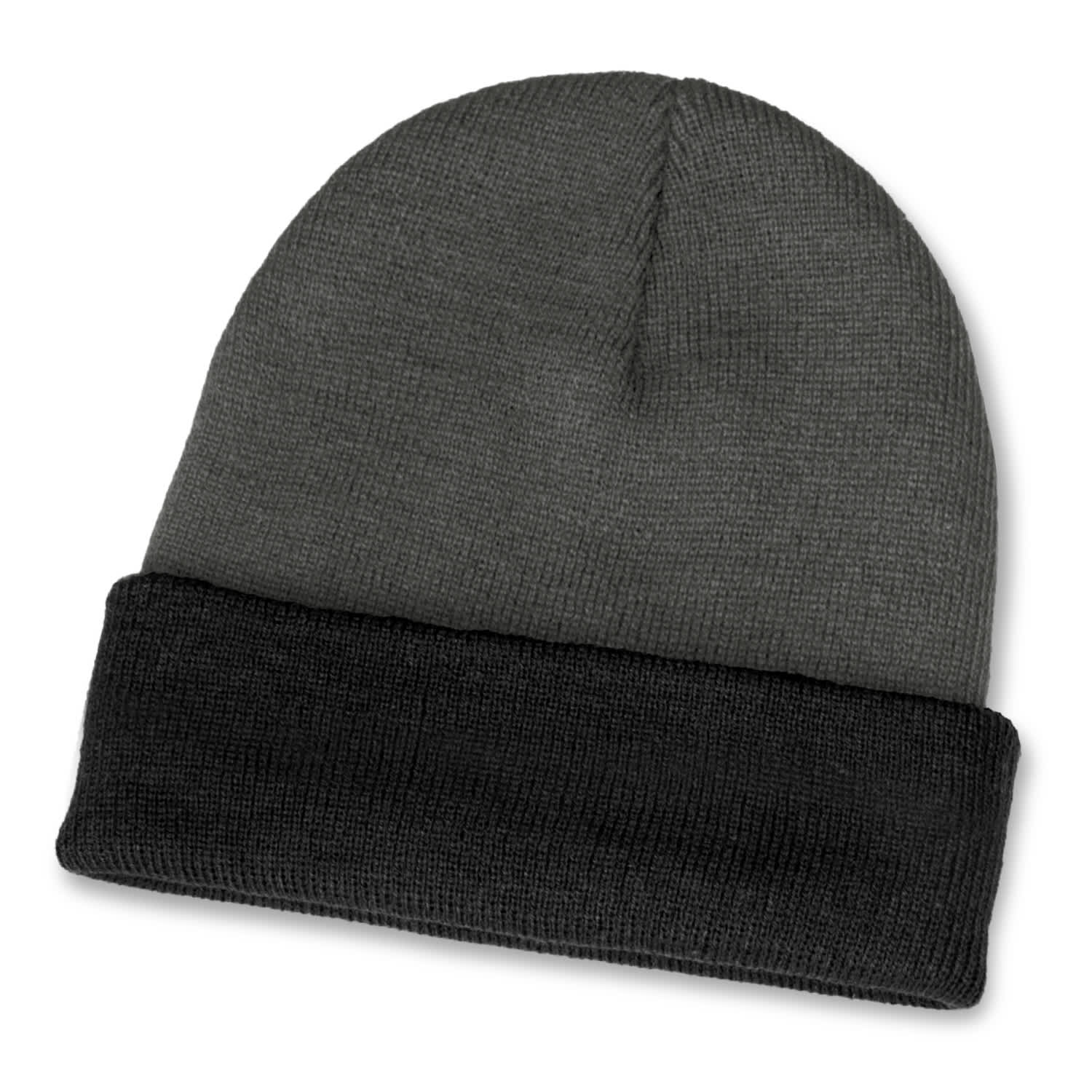 Everest Two Toned Beanie - 120666 Image Grey/Black