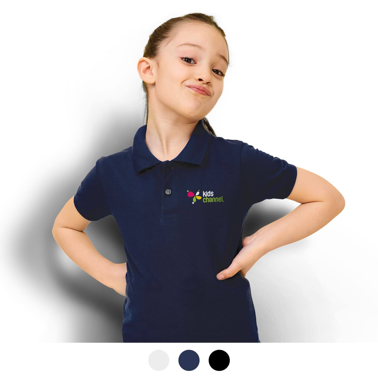 SOLS Perfect Kids Polo T-shirt | Custom Colour Polo Shirts | Custom Polyester Polo Shirts