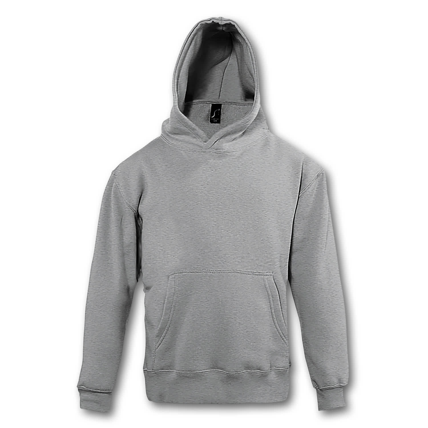 SOLS Slam Kids Hooded Sweatshirt - 120671 Image Grey Melange