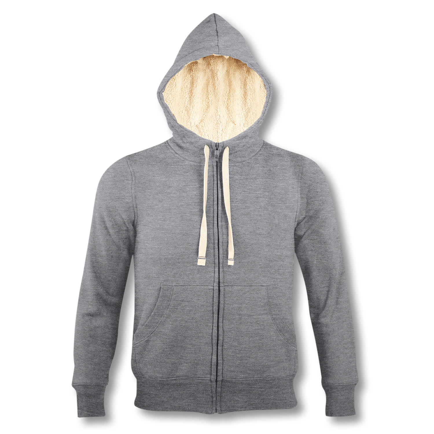SOLS Sherpa Unisex Zipped Sweatshirt - image 2
