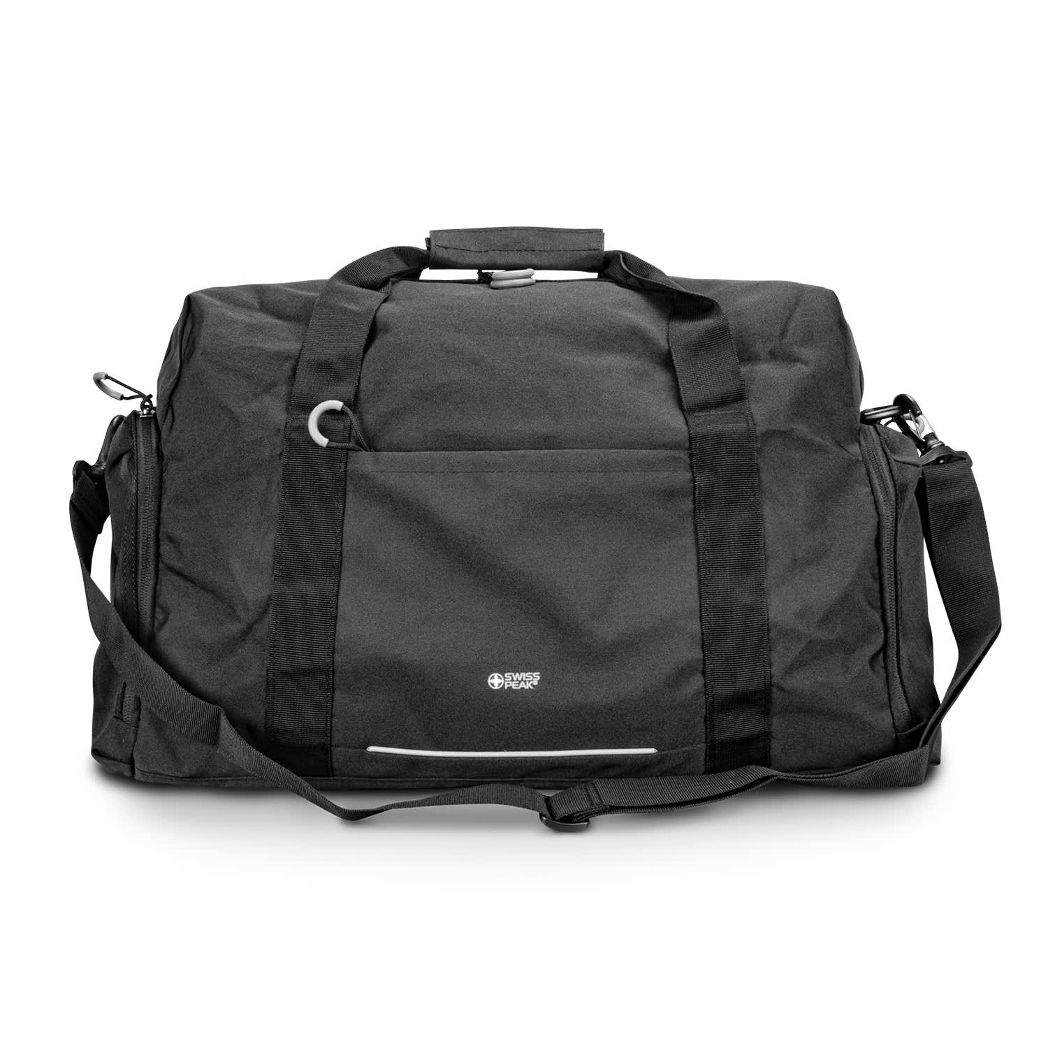 Swiss Peak RFID Sports Duffle Bag - 120868 Image Black