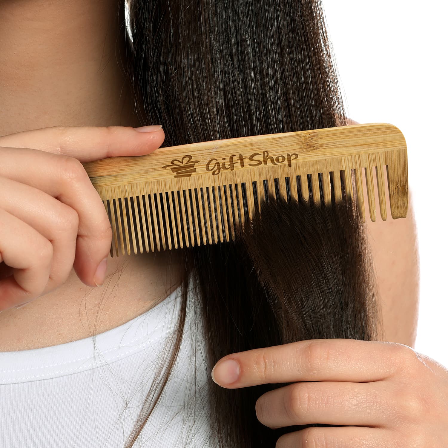 Bamboo Hair Comb - 120898 Image