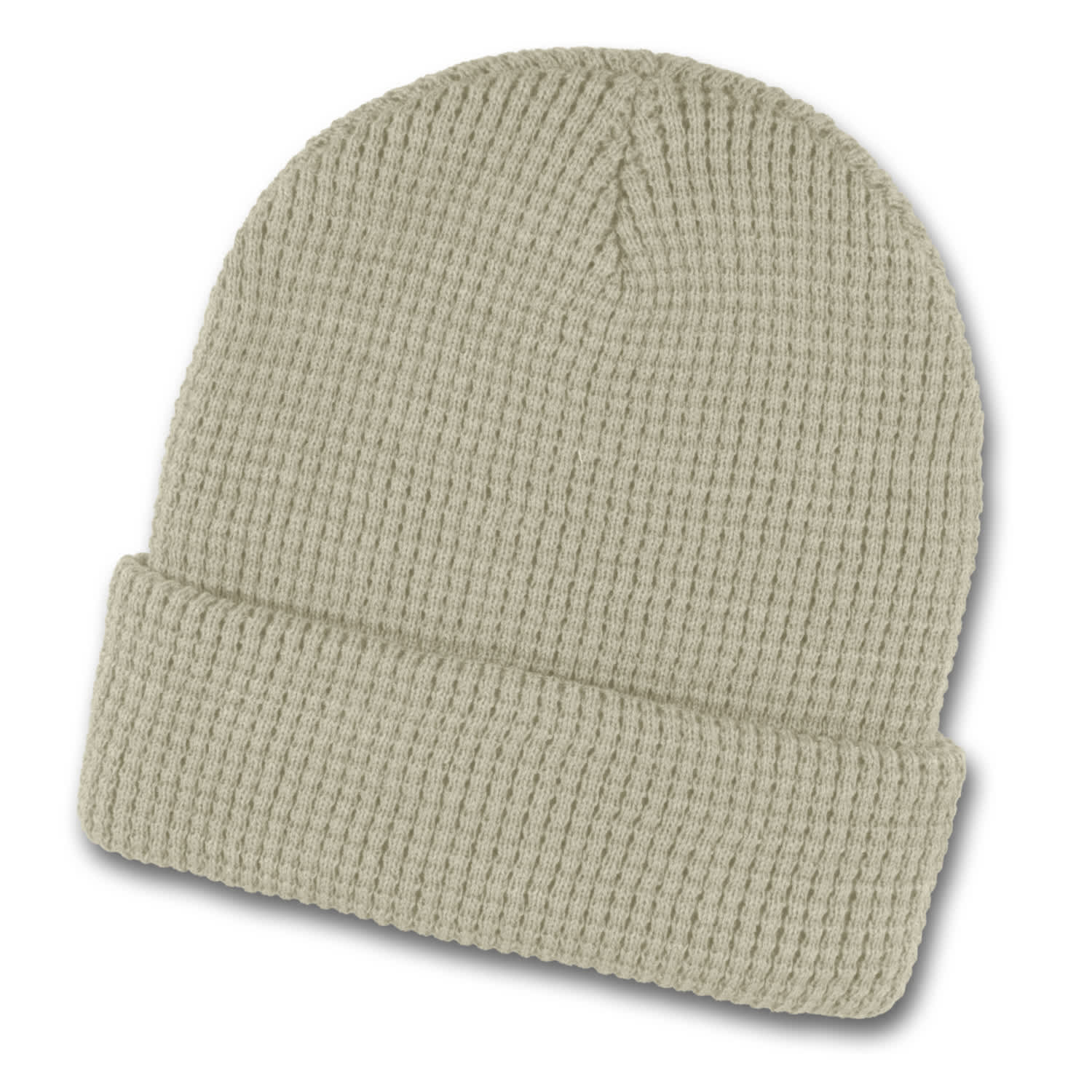 Galway Waffle Beanie - 120949 Image Ecru