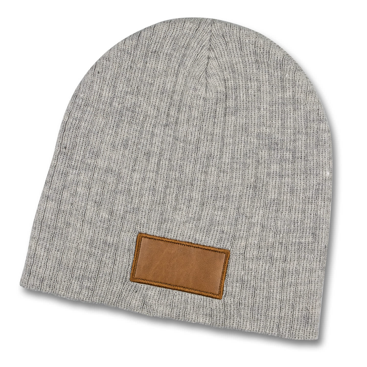 Nebraska Heather Cable Knit Beanie With Patch - 120950 Image