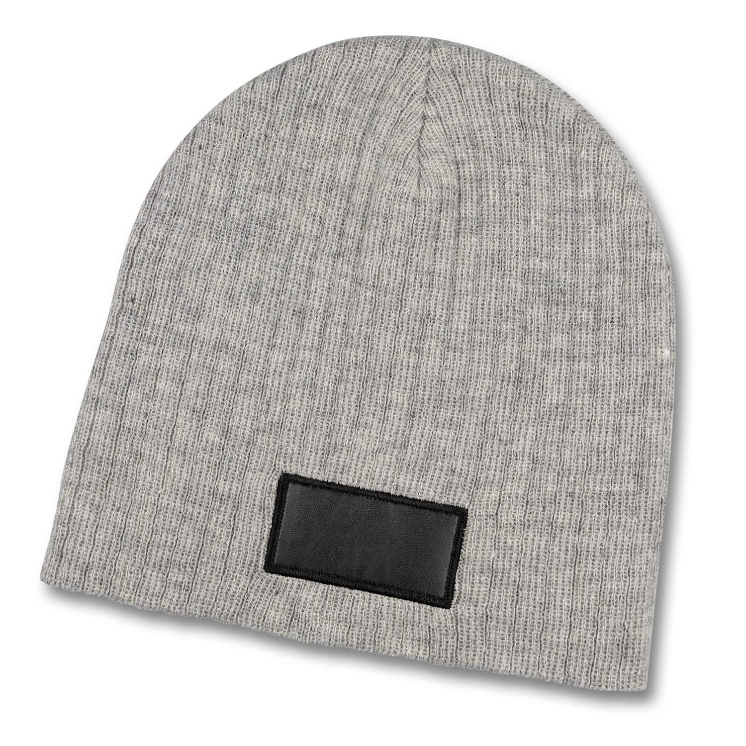 Nebraska Heather Cable Knit Beanie With Patch - 120950 Image