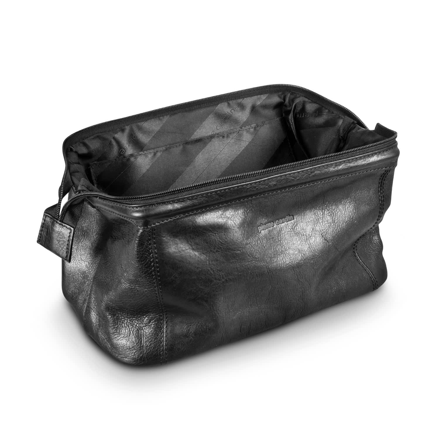 Pierre Cardin Leather Toiletry Bag - 121119 Image 