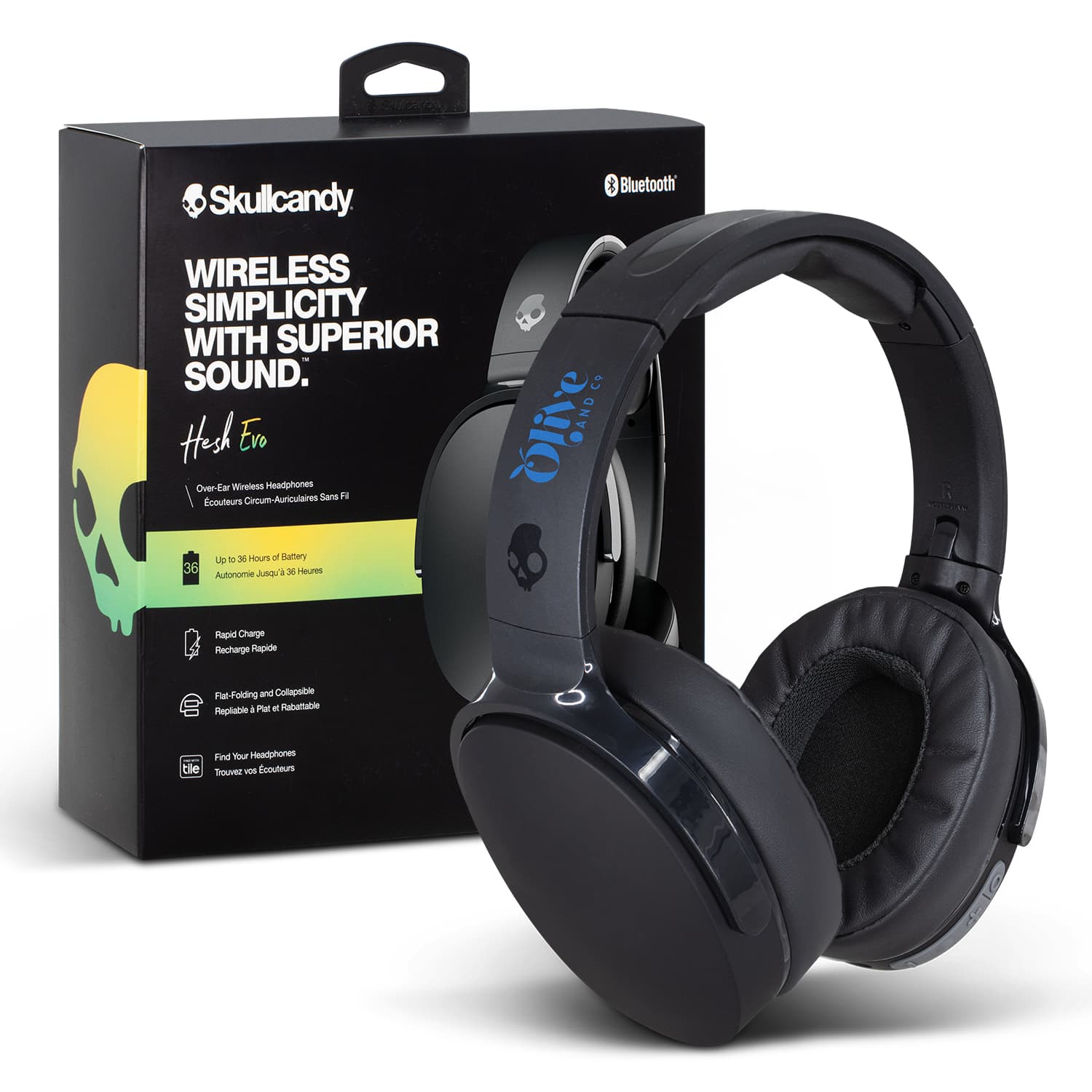 Skullcandy Hesh Evo Headphones  | Branded Headphones | Printed Headphones NZ