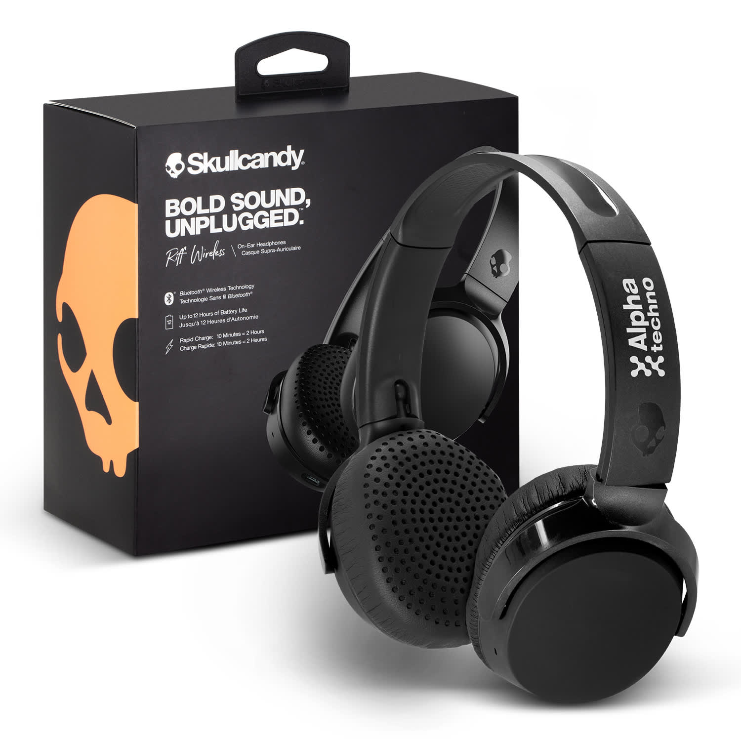 Skullcandy Riff Wireless Headphones | Skullcandy Headphones | Branded Skullcandy Headphones