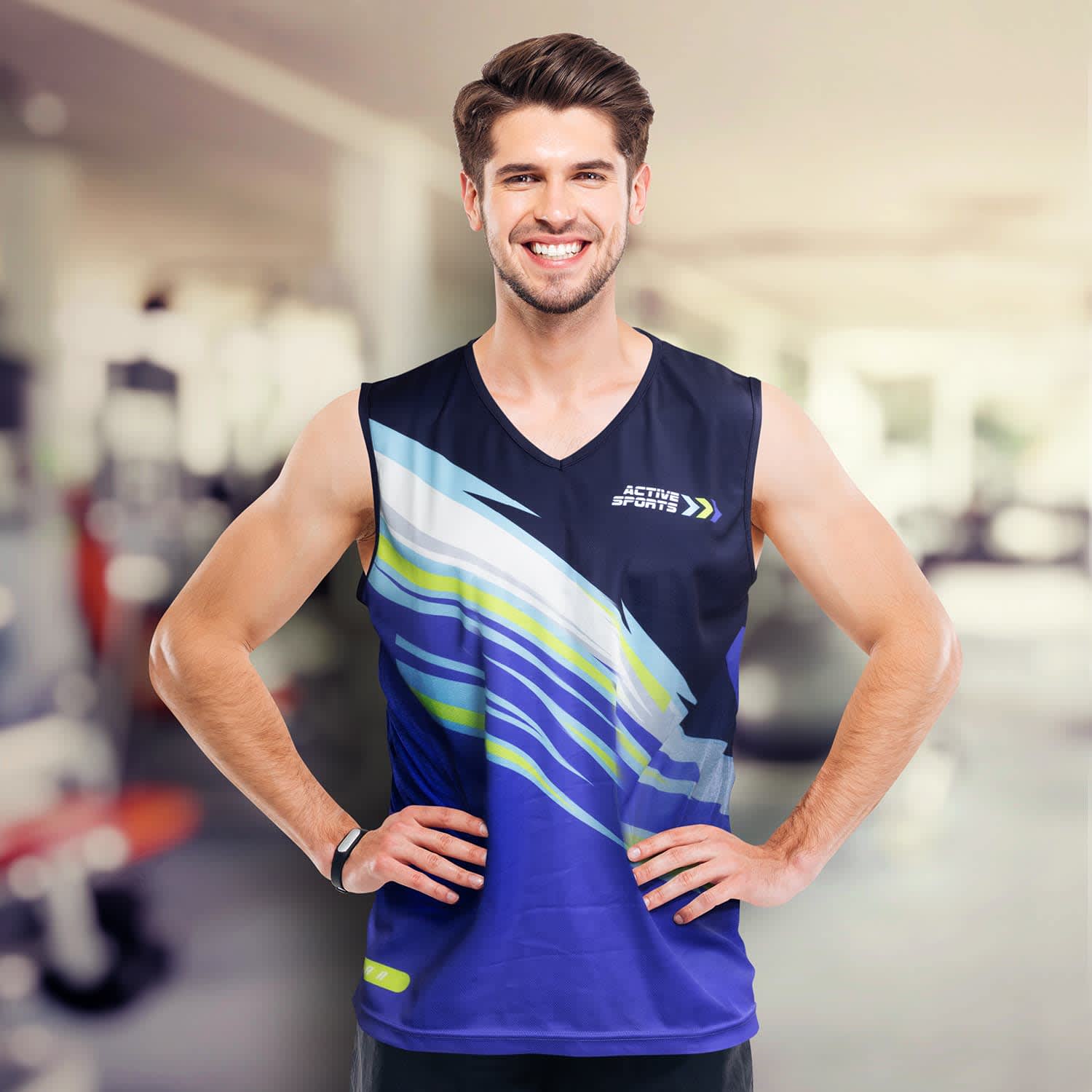 Custom Mens Performance Singlet - 121156 Image 
