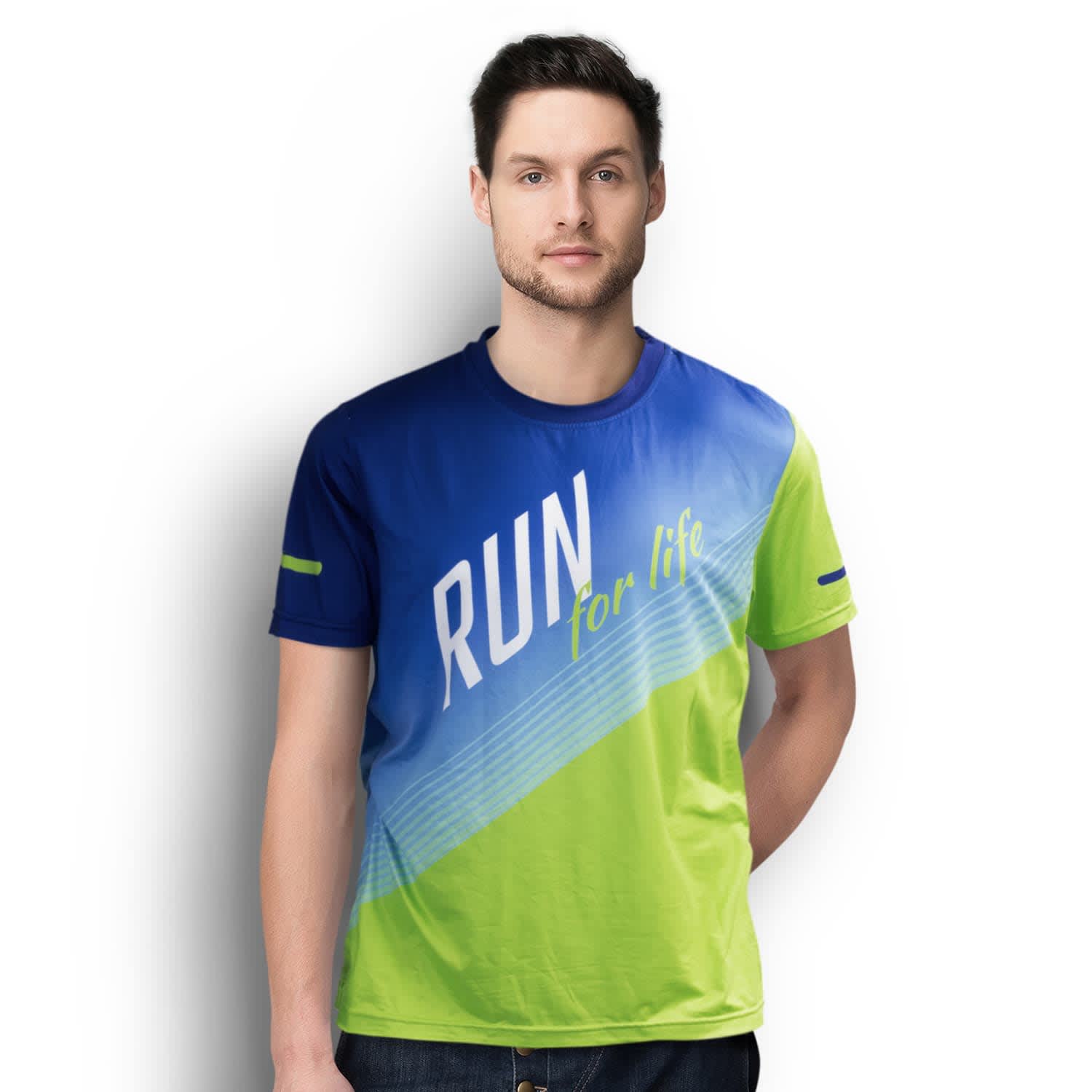 Custom Mens Sports T-Shirt | Sublimation Shirt Printing | Custom Sublimation Apparel NZ