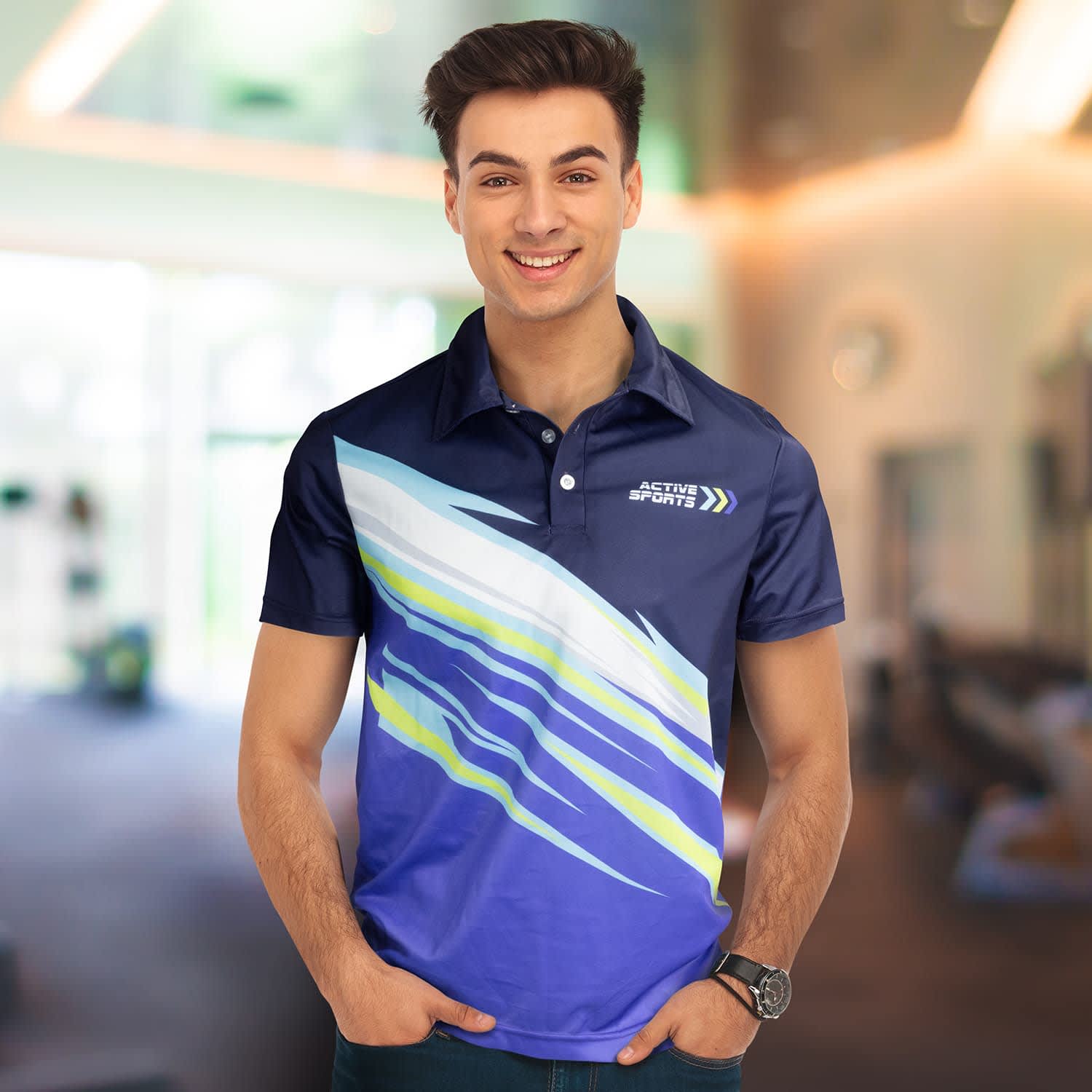 Custom Mens Sports Polo - 121161 Image 