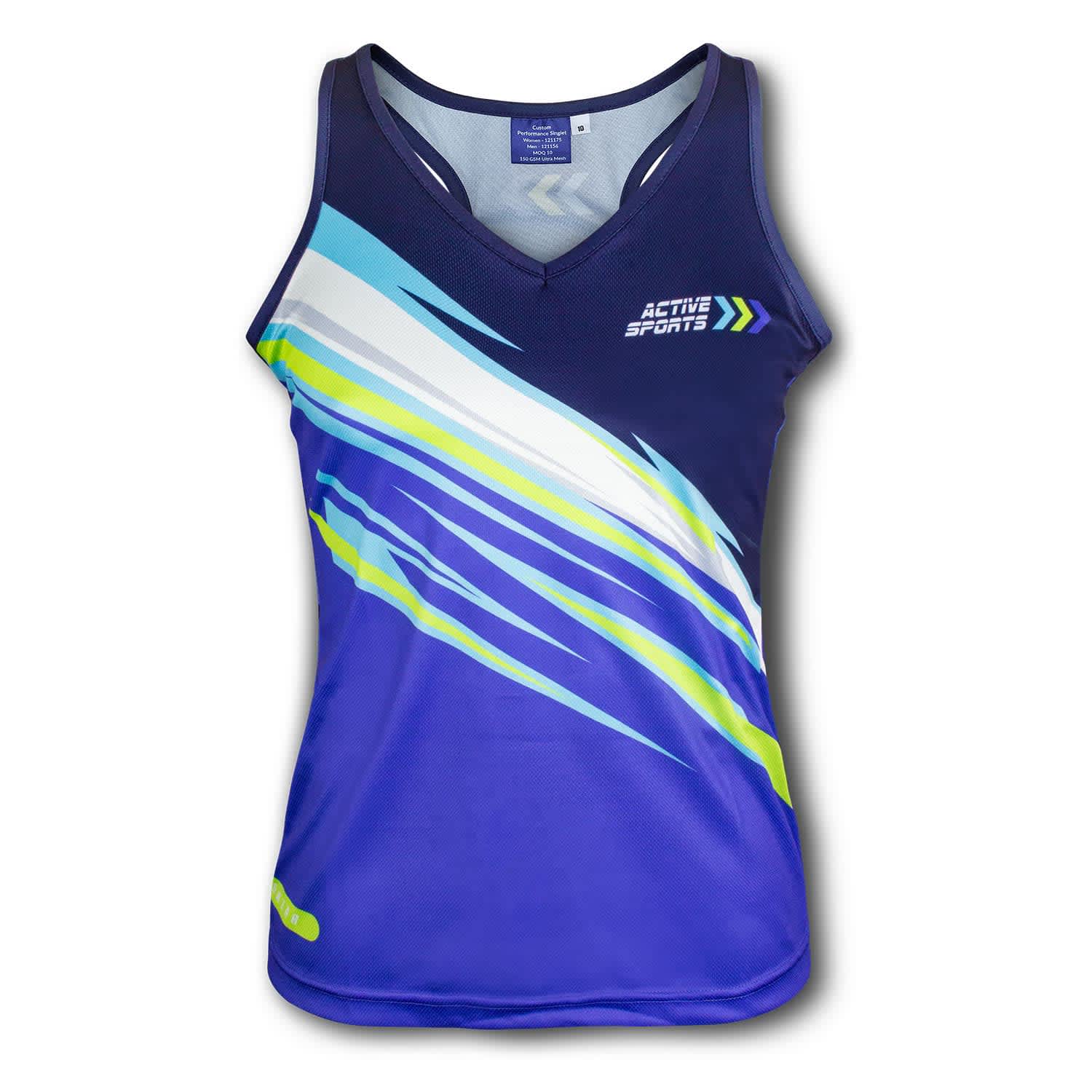 Custom Womens Performance Singlet - 121175 Image 
