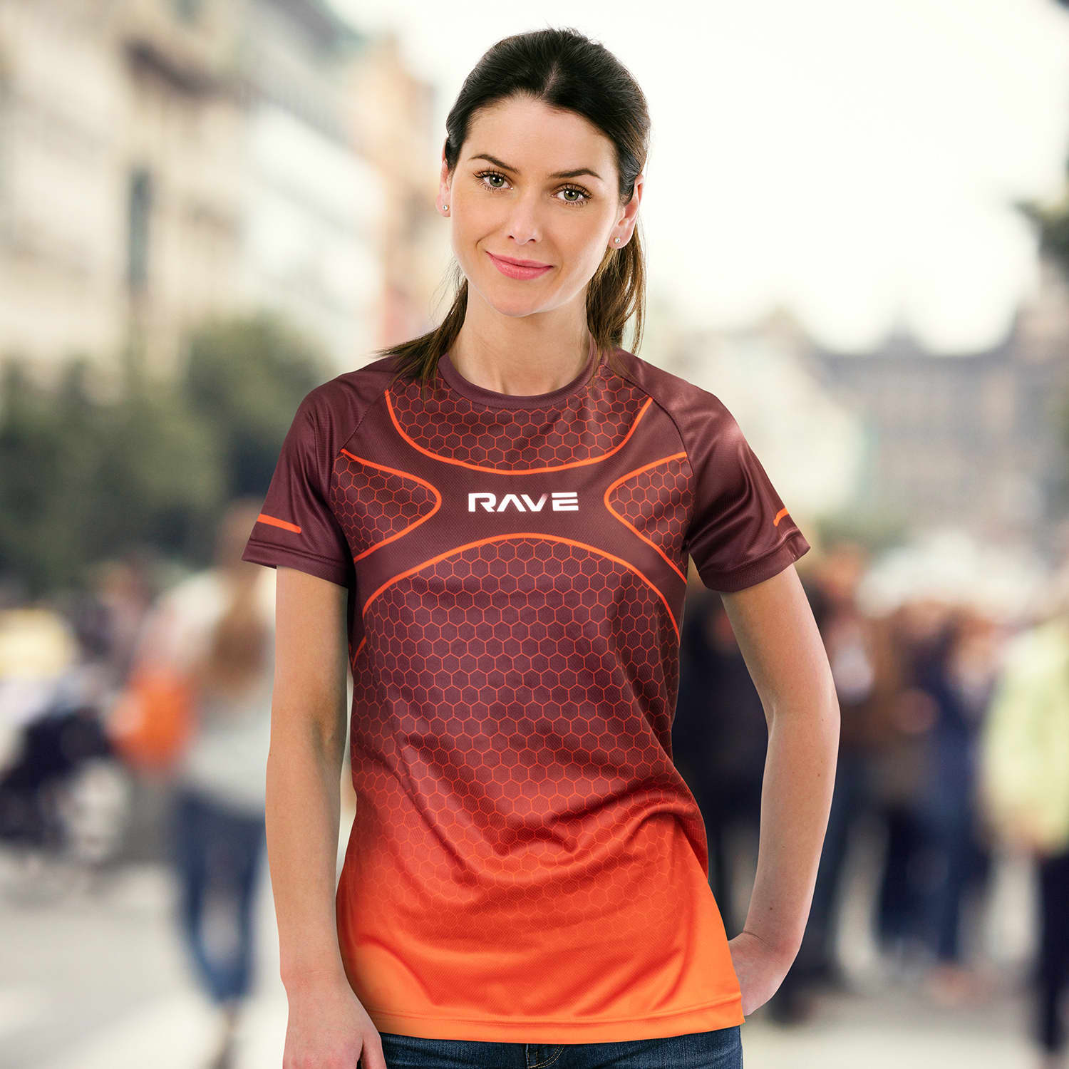 Custom Womens Performance T-Shirt - 121178 Image 
