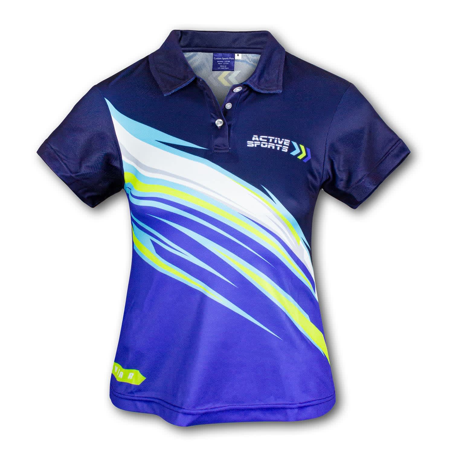 Custom Womens Sports Polo - 121180 Image 