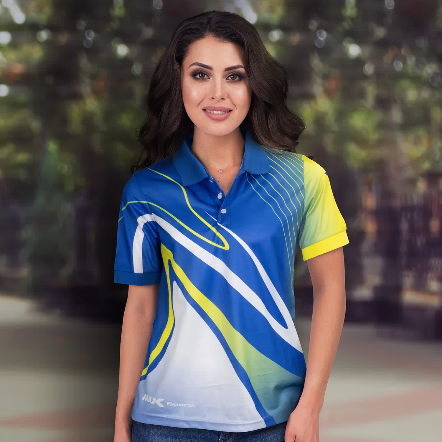 Custom Womens Premium Sports Polo - 121181 Image 