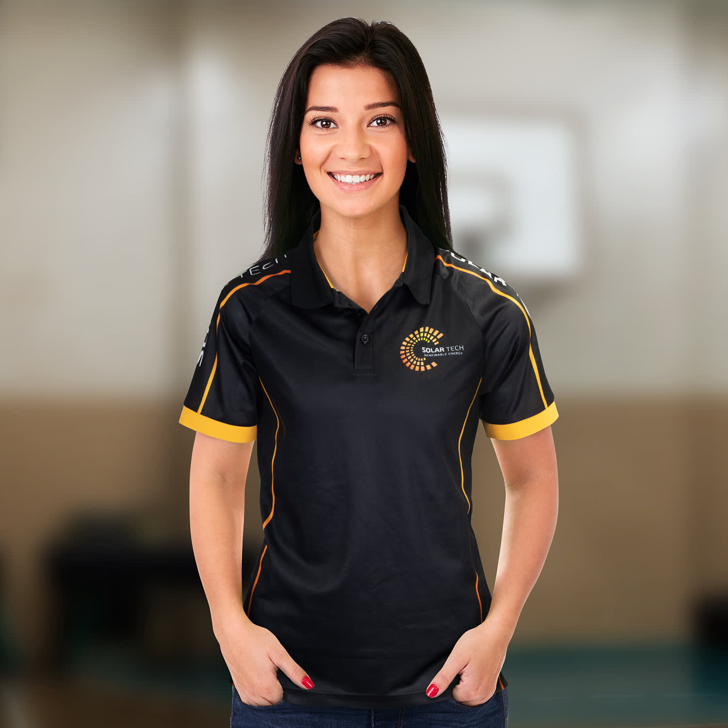 Custom Womens Premium Performance Polo - 121183 Image 