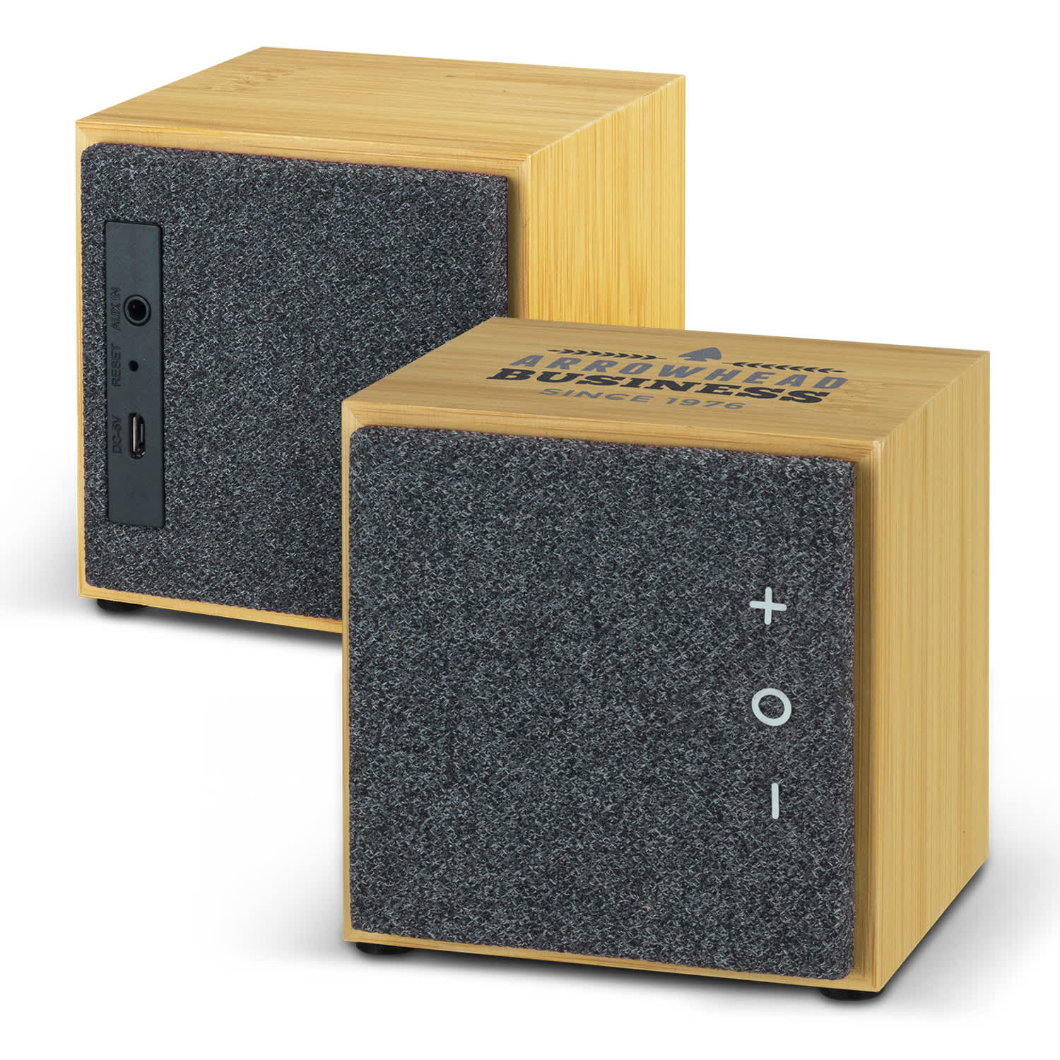 Sublime 5W Bluetooth Speaker – Eco-Friendly Bamboo Speaker with 6-Hour Playback and Wireless Connectivity