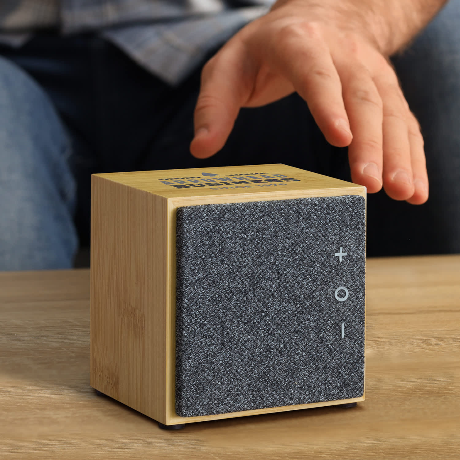 Sublime 5W Bluetooth Speaker – Eco-Friendly Bamboo Speaker with 6-Hour Playback and Wireless Connectivity