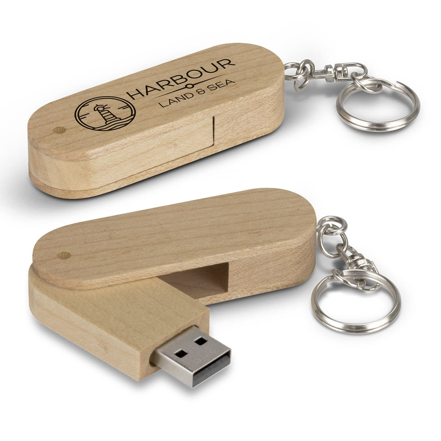 Maple 8GB Flash Drive | Custom USB Design | Company Branded USB Drives